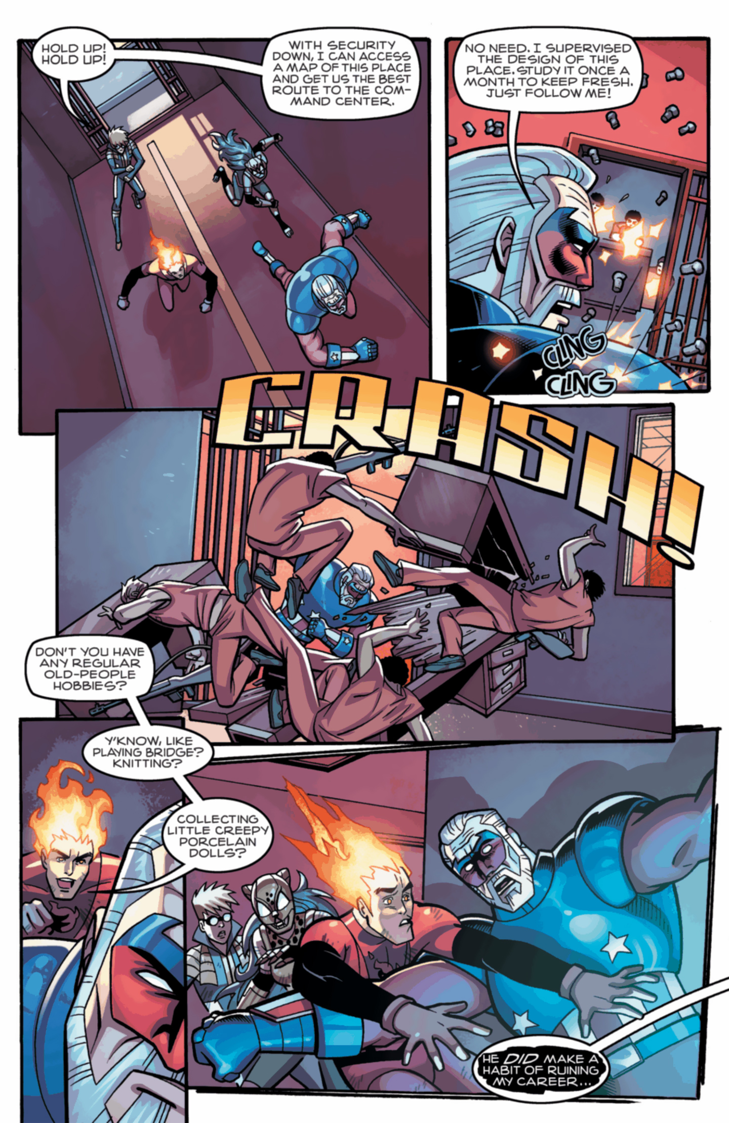 Read online New Crusaders: Rise Of The Heroes comic -  Issue #6 - Act I - 6