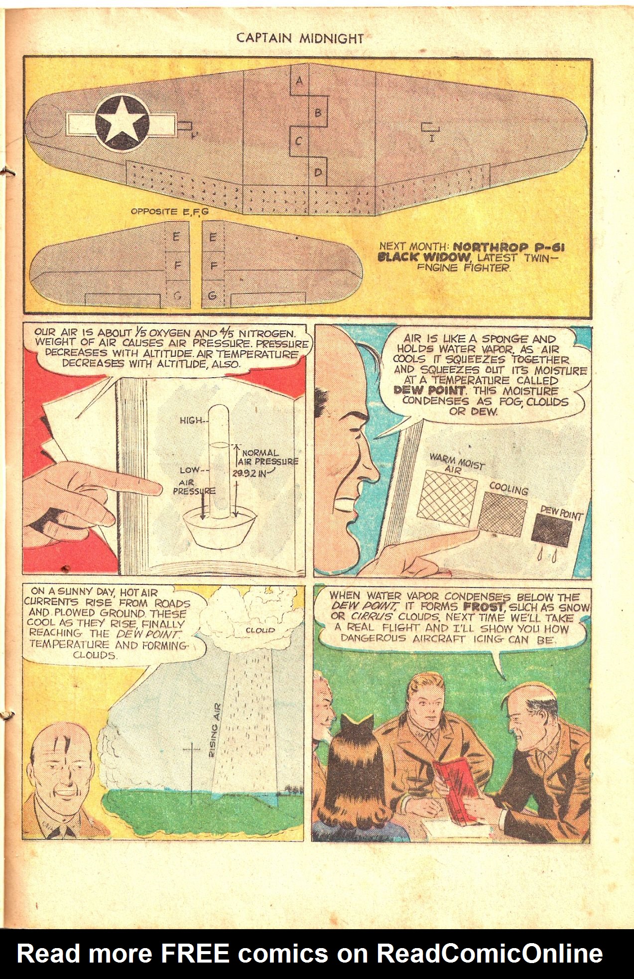 Read online Captain Midnight (1942) comic -  Issue #26 - 25