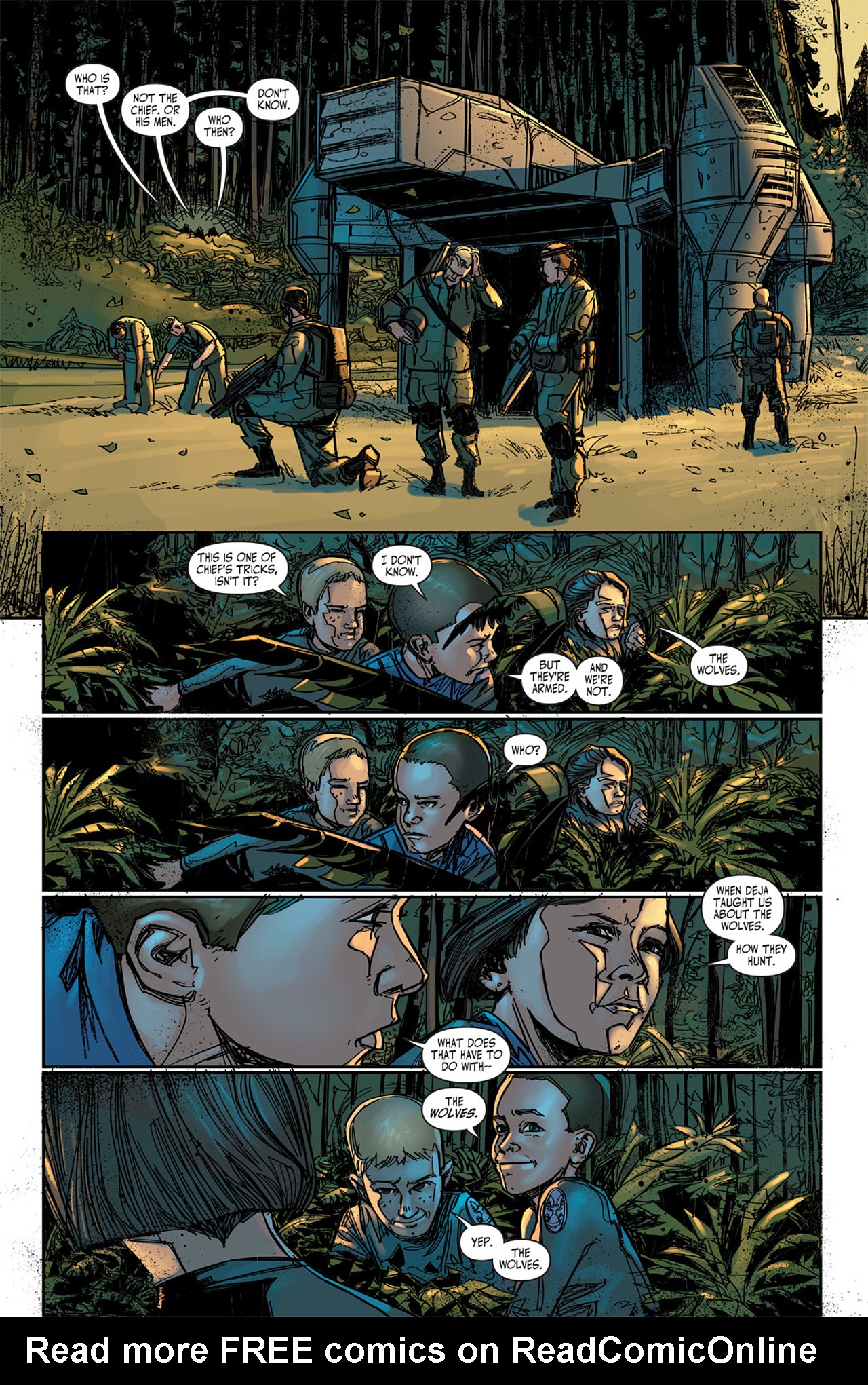 Read online Halo: Fall Of Reach - Boot Camp comic -  Issue # Full - 48