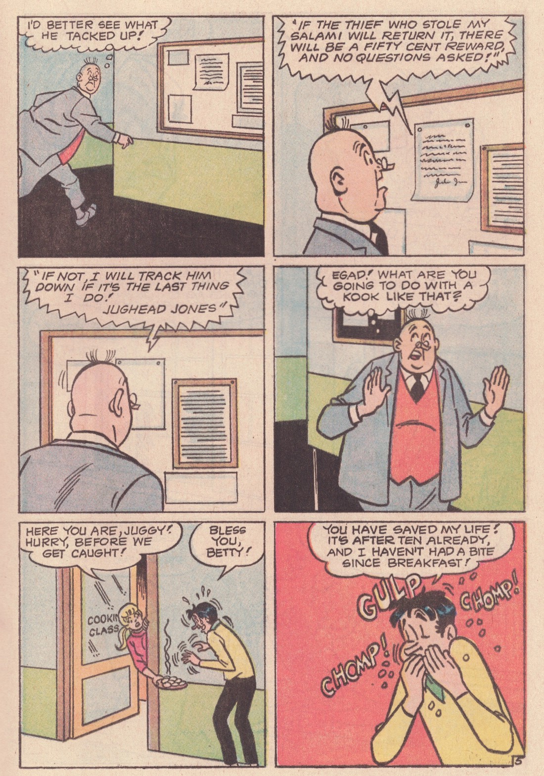Read online Jughead (1965) comic -  Issue #187 - 16