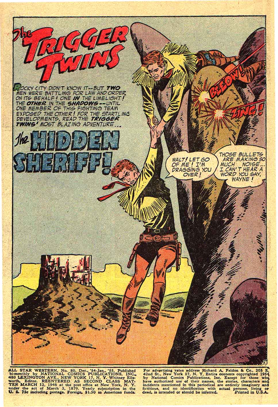 Read online All-Star Western (1951) comic -  Issue #80 - 3