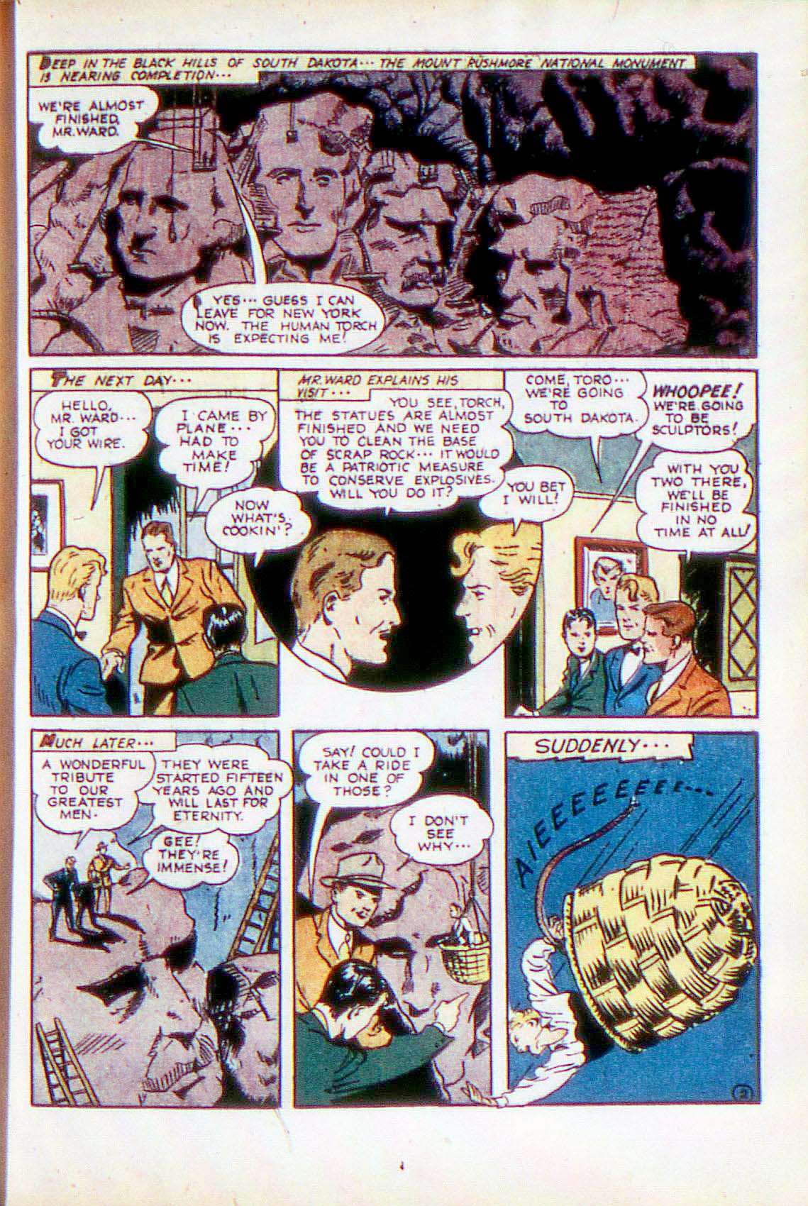 Read online Captain America Comics comic -  Issue #24 - 25