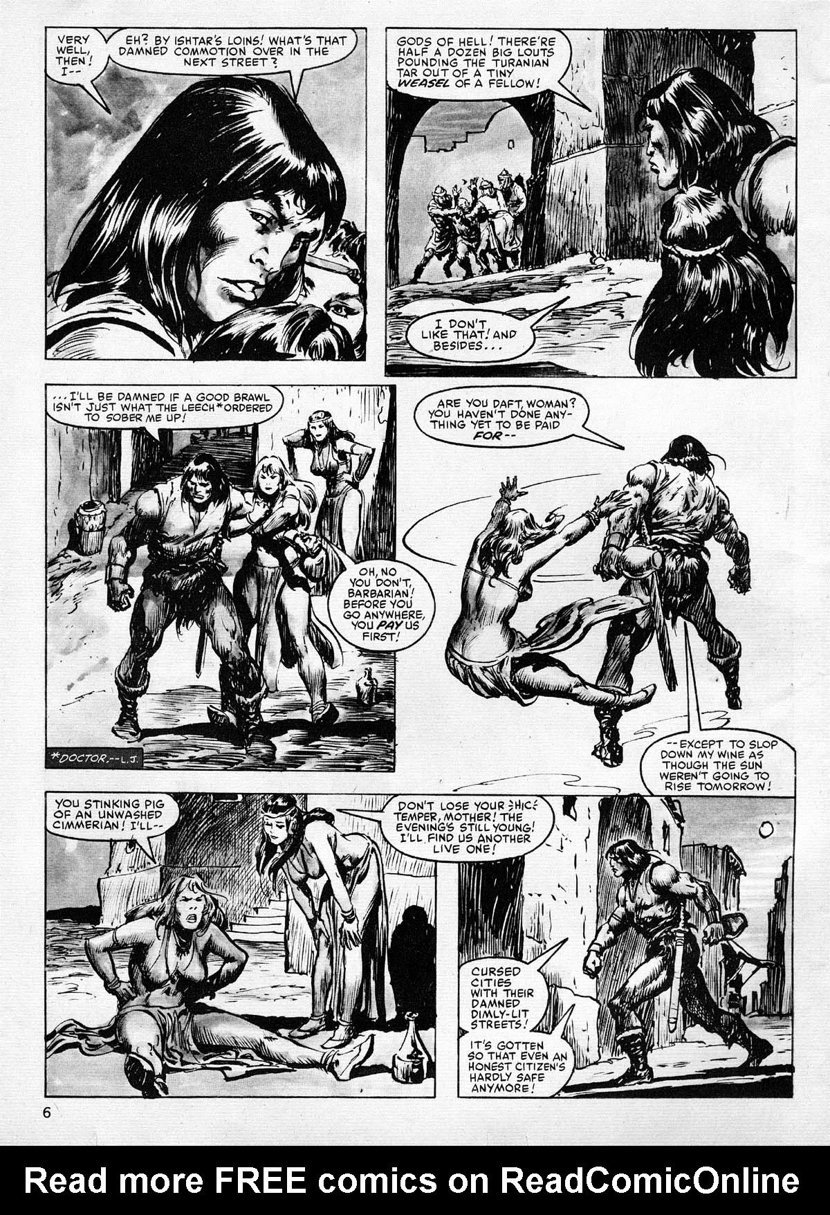 Read online The Savage Sword Of Conan comic -  Issue #77 - 6