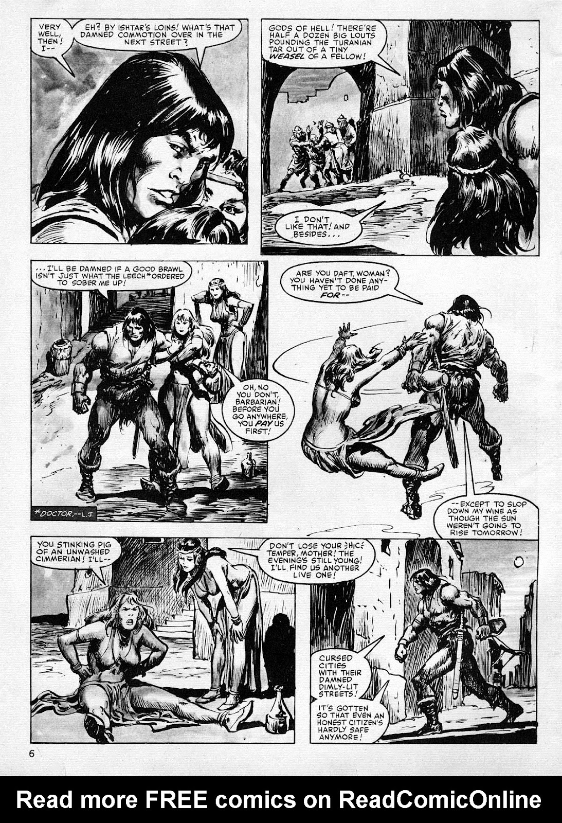 The Savage Sword Of Conan issue 77 - Page 6