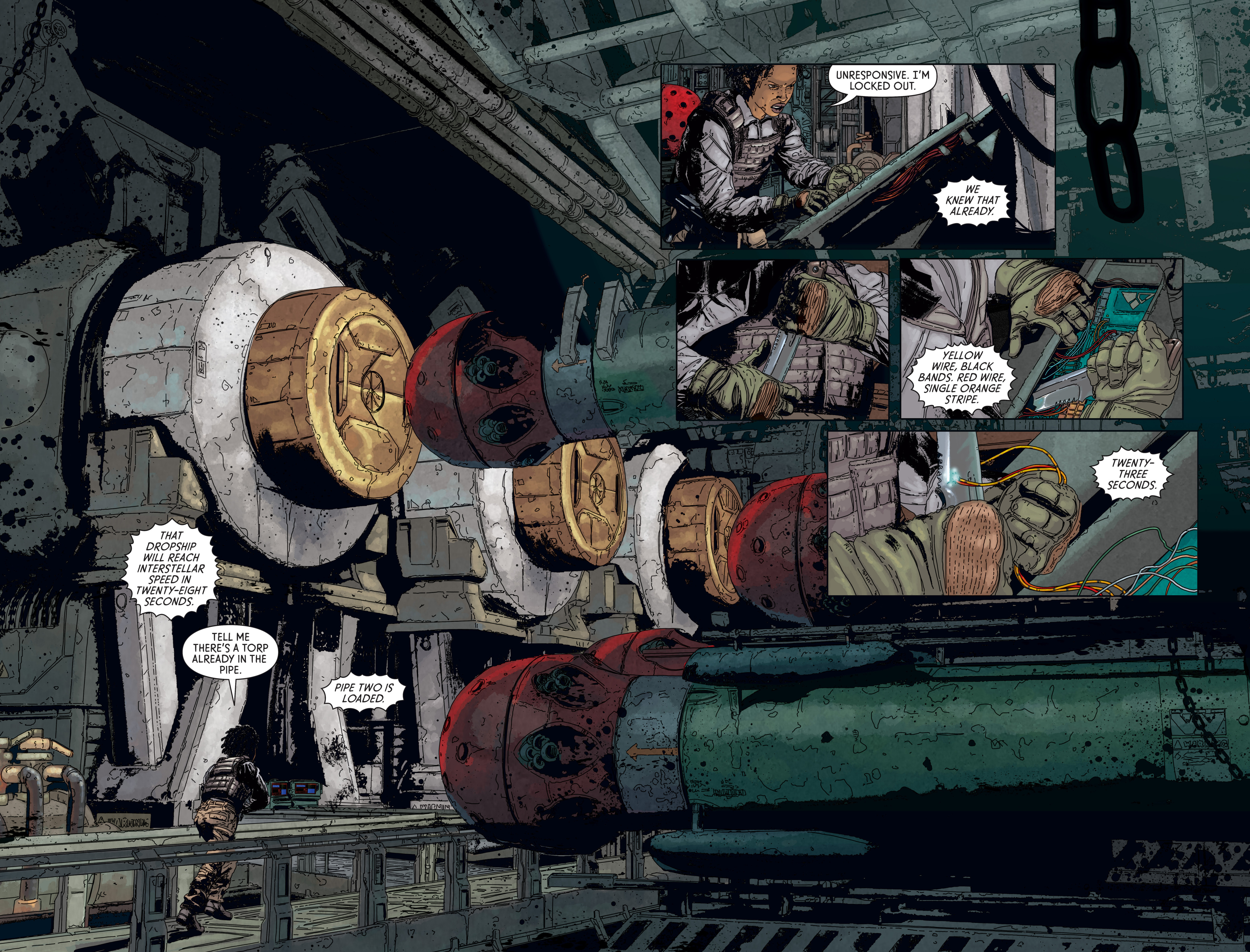 Read online Aliens: Defiance Library Edition comic -  Issue # TPB (Part 2) - 5