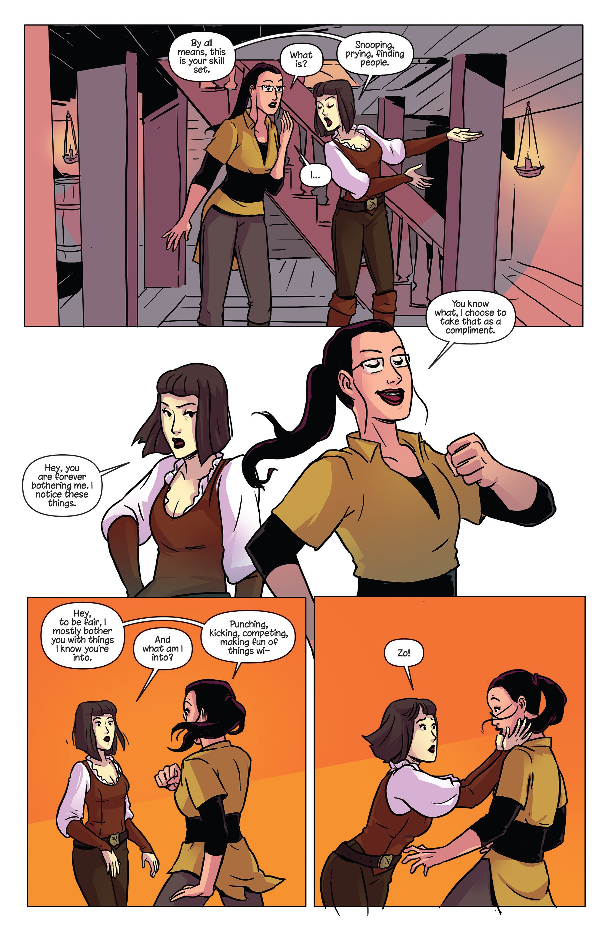 Read online Princeless Raven Year Two: Love and Revenge comic -  Issue # _TPB Two Ships In the Night - 84