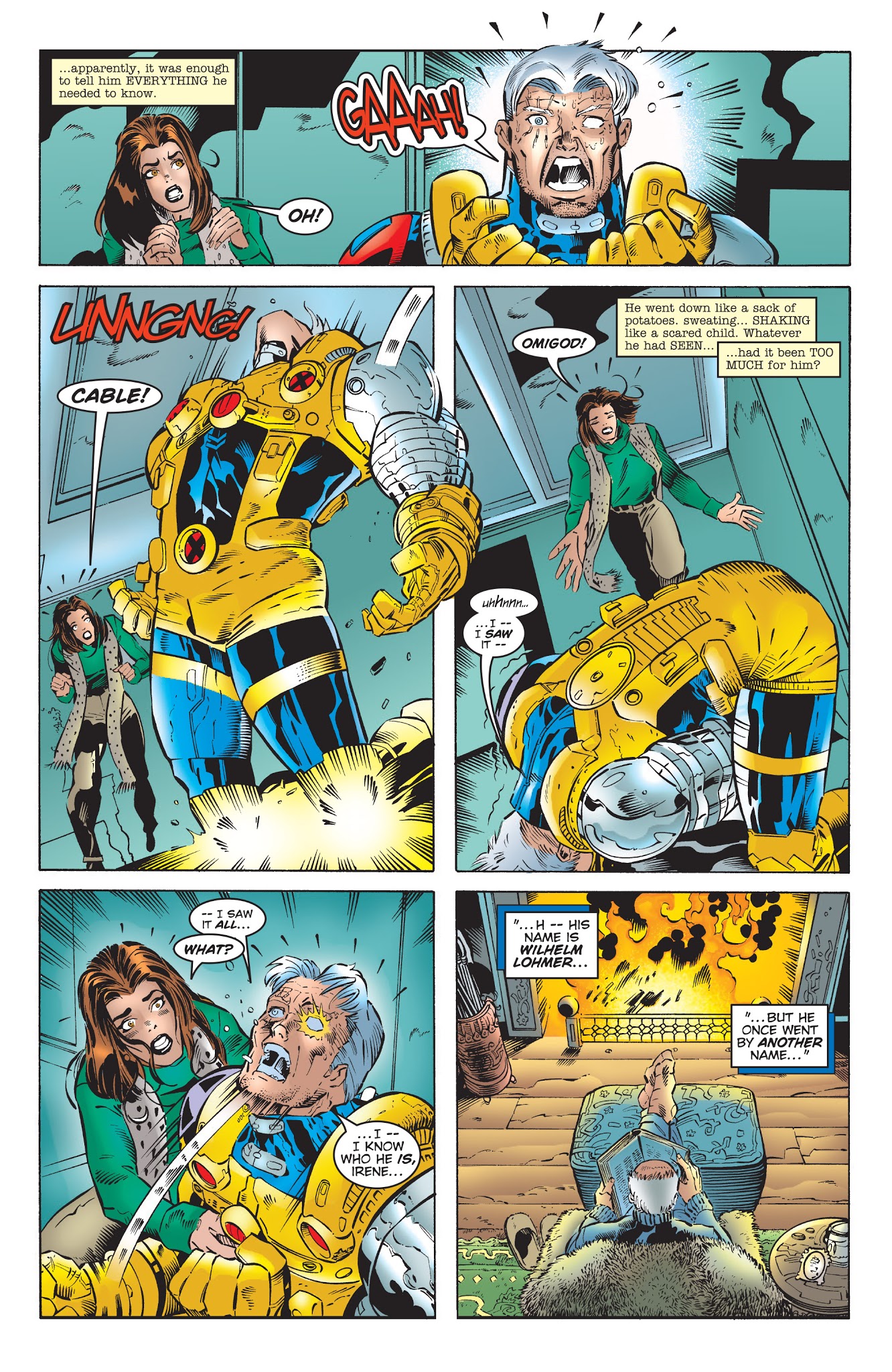 Read online Cable: The Hellfire Hunt comic -  Issue # TPB - 186