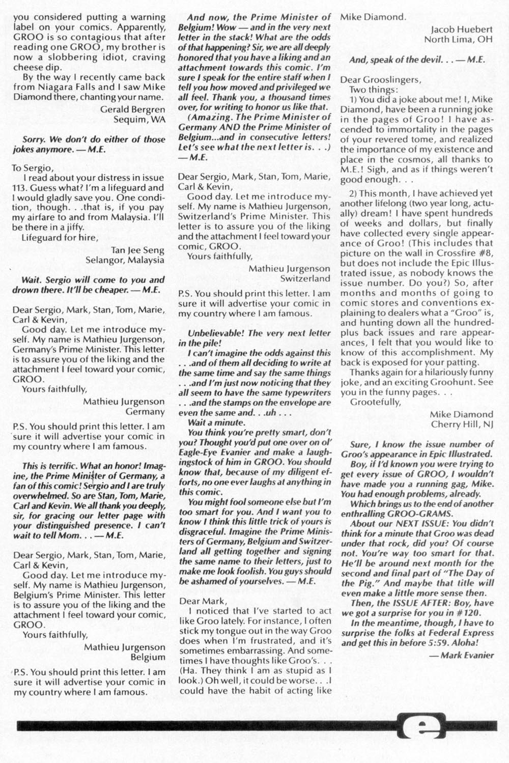 Read online Sergio Aragonés Groo the Wanderer comic -  Issue #118 - 32