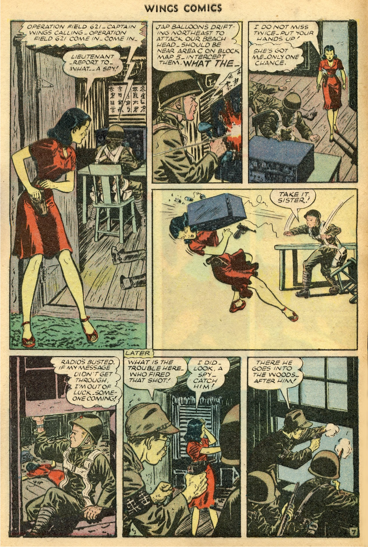 Read online Wings Comics comic -  Issue #65 - 9