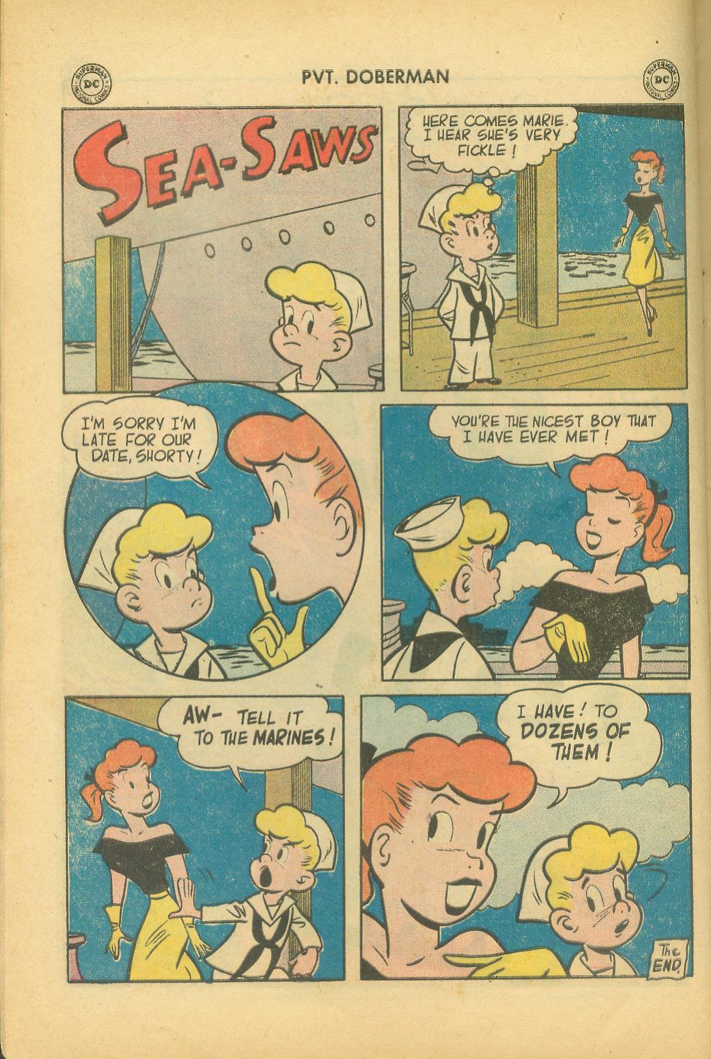 Read online Sgt. Bilko's Pvt. Doberman comic -  Issue #5 - 10