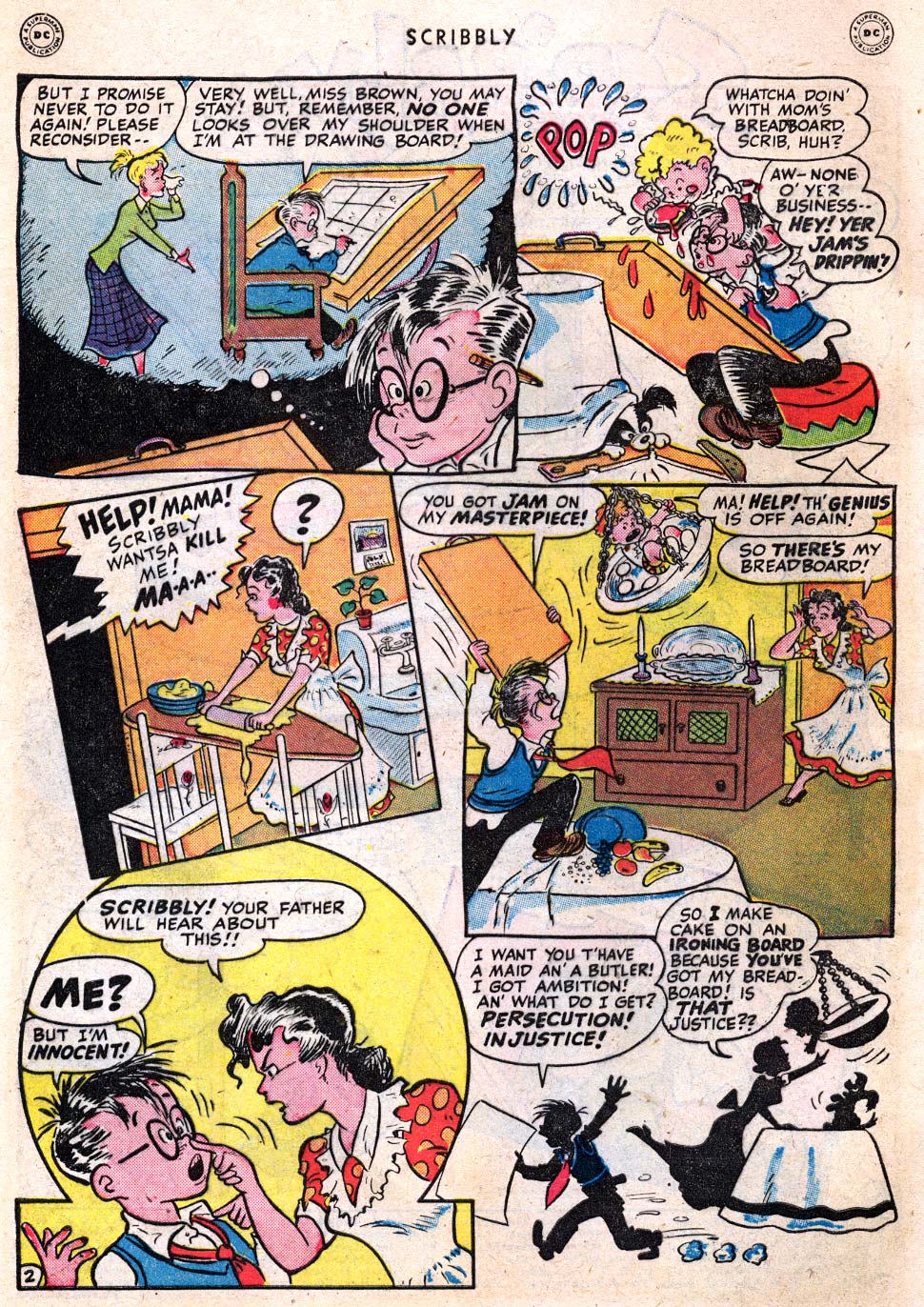 Read online Scribbly comic -  Issue #1 - 4