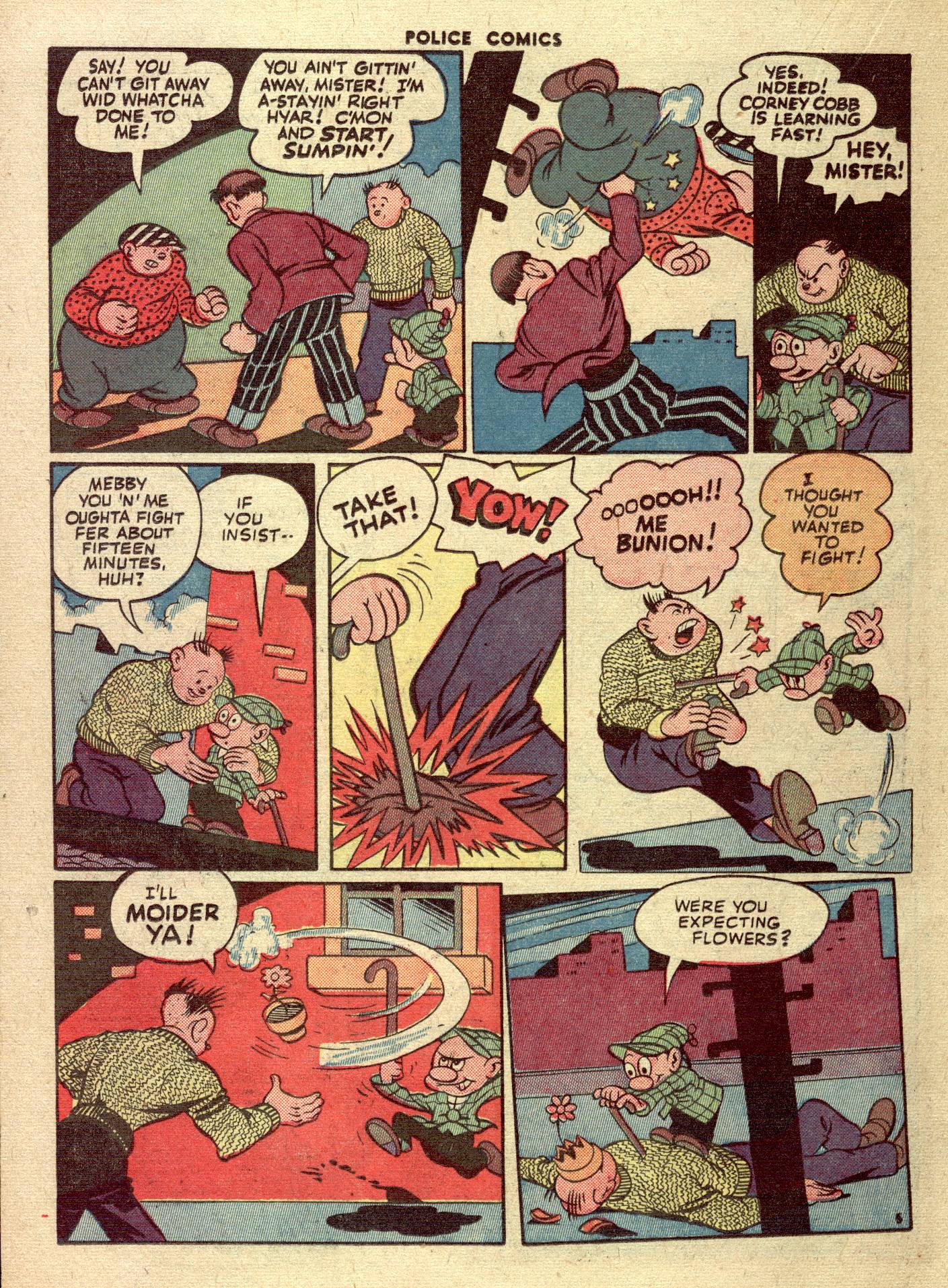 Read online Police Comics comic -  Issue #31 - 28