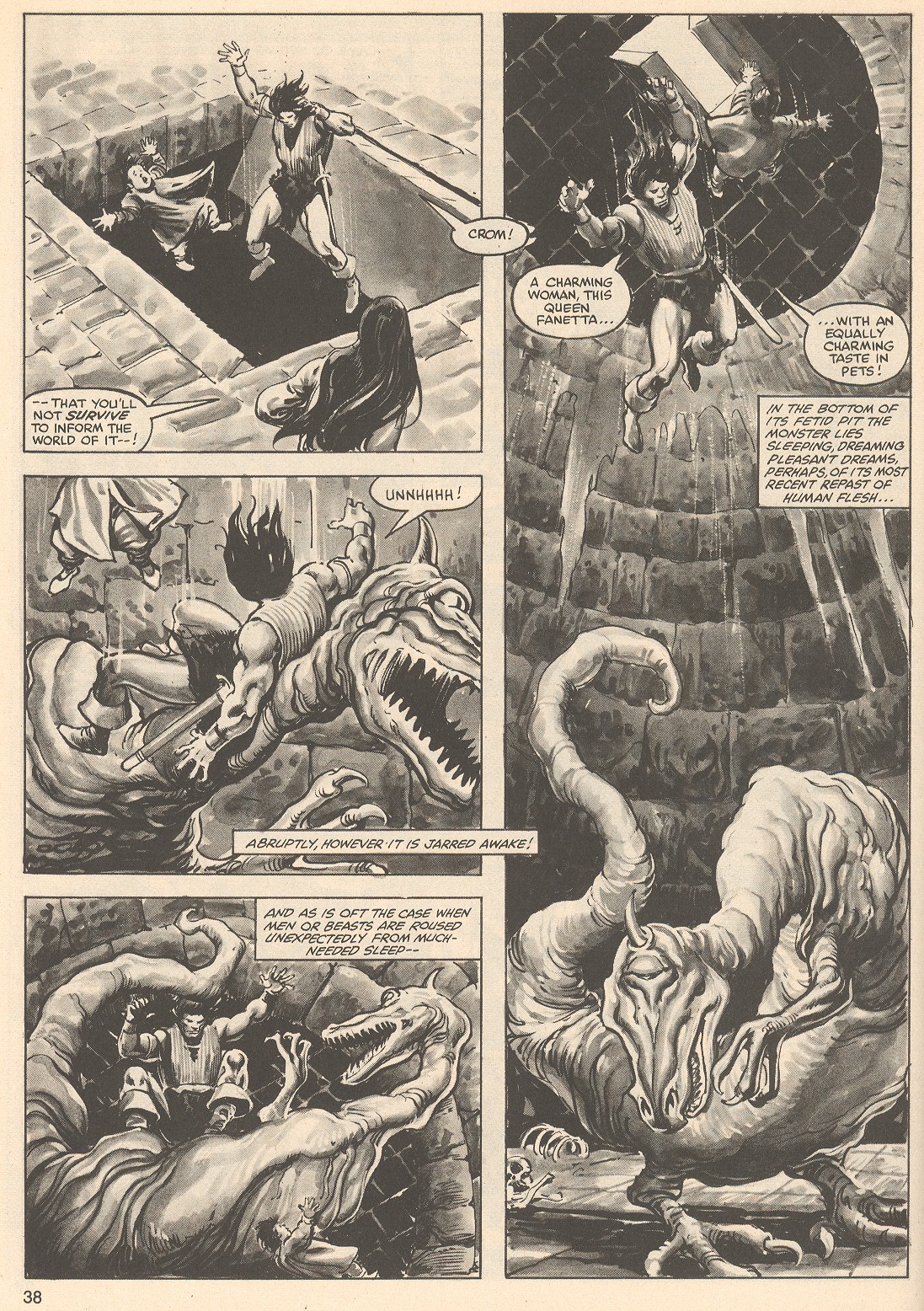 The Savage Sword Of Conan issue 76 - Page 38