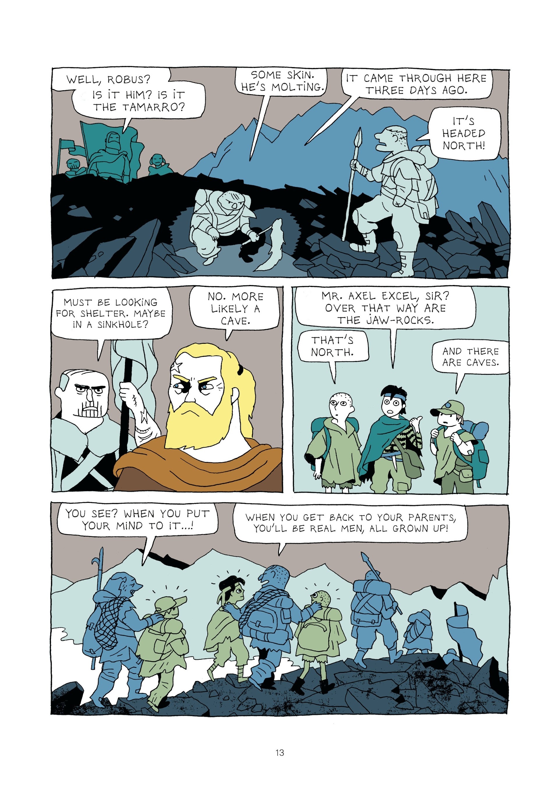 Read online The Sauroktones comic -  Issue #1 - 14