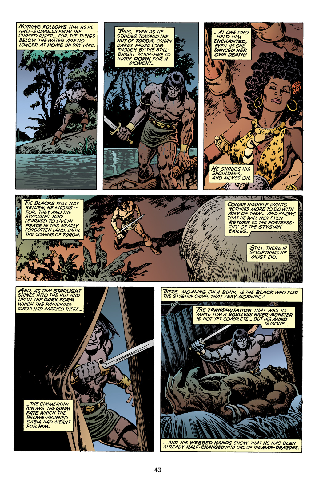 Read online The Chronicles of Conan comic -  Issue # TPB 11 (Part 1) - 44