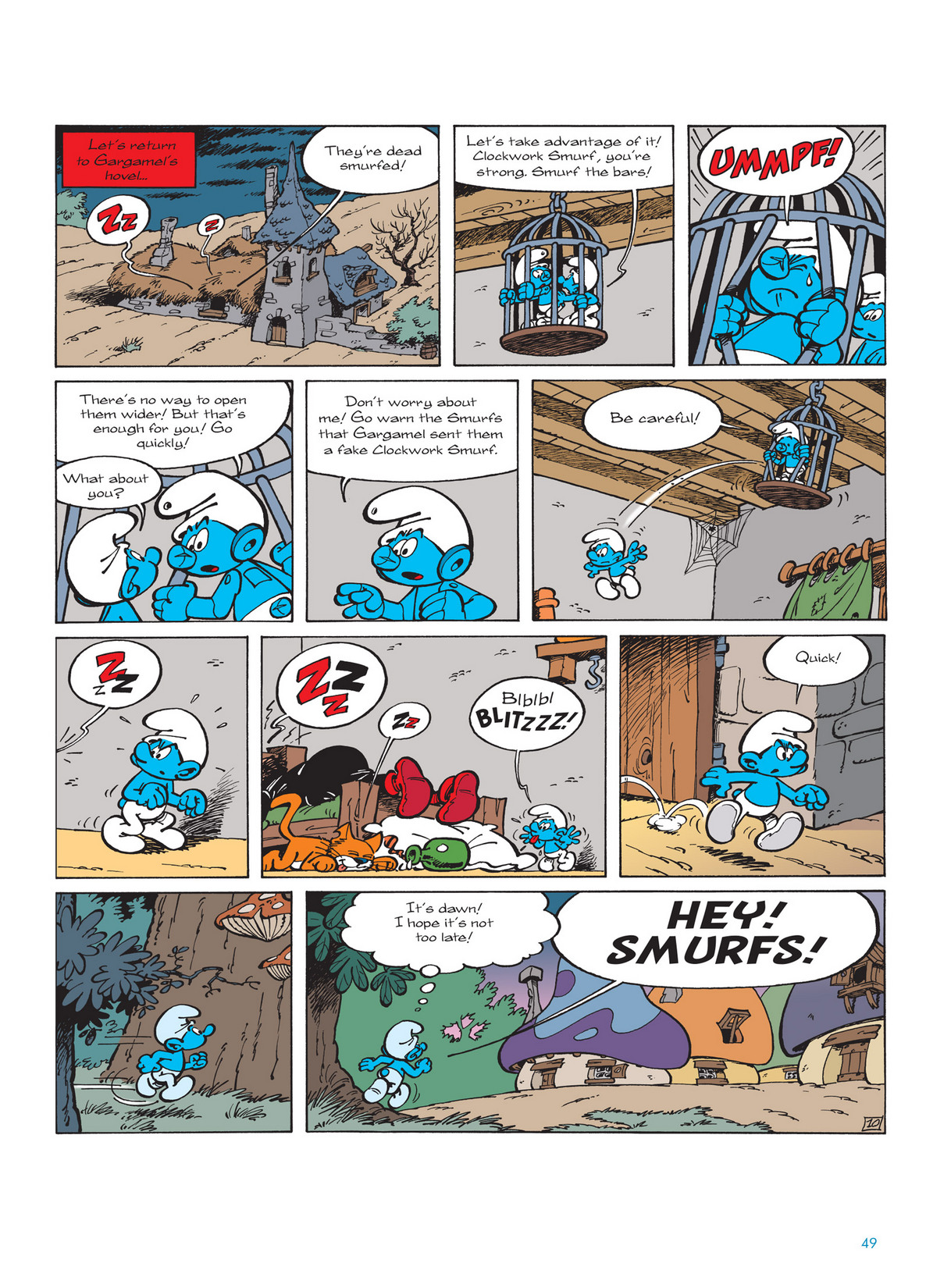 Read online The Smurfs comic -  Issue #13 - 49