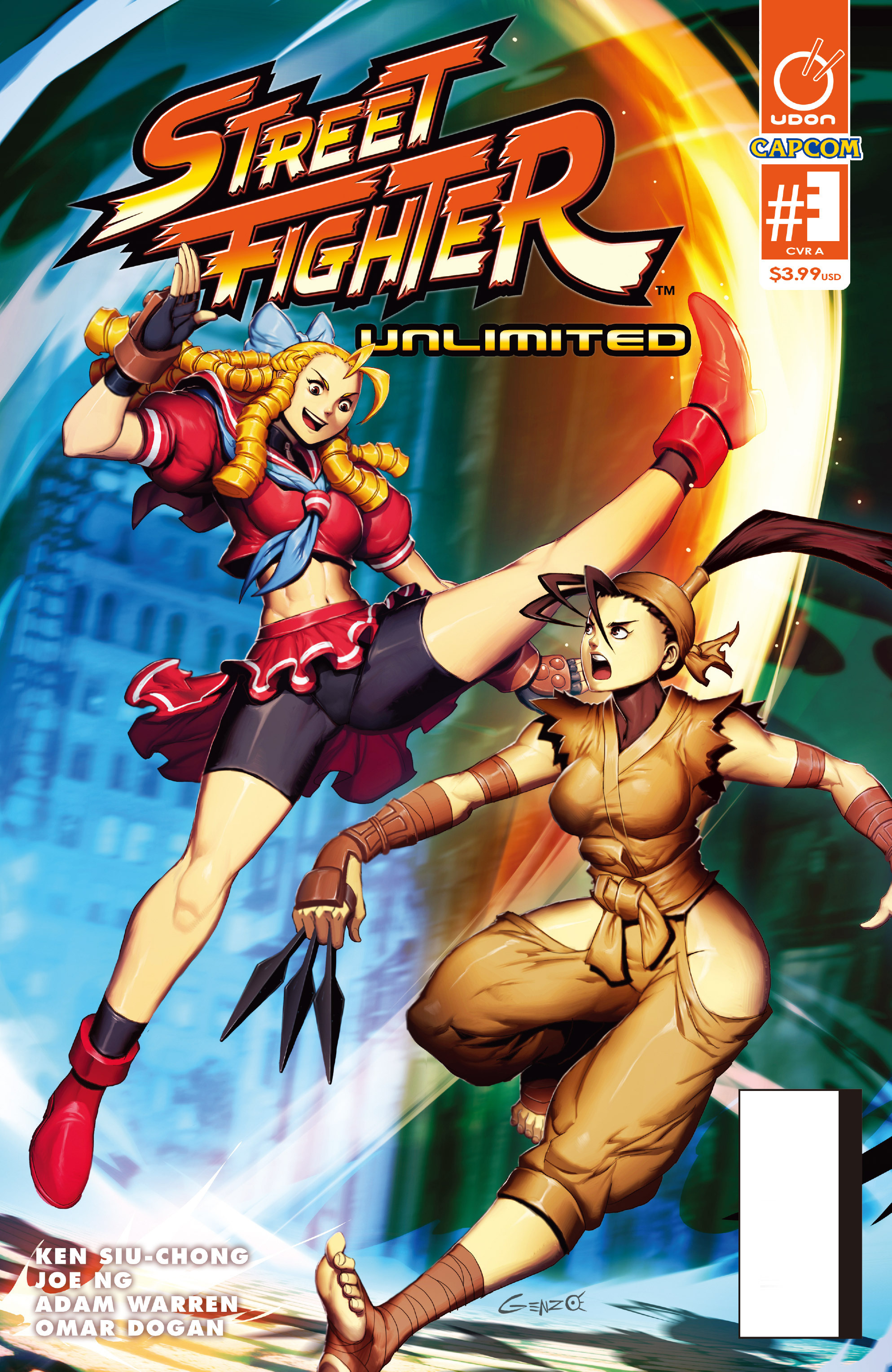 Read online Street Fighter Unlimited comic -  Issue #3 - 1