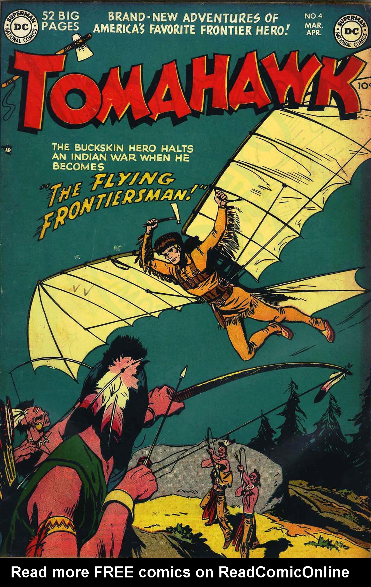 Read online Tomahawk comic -  Issue #4 - 1