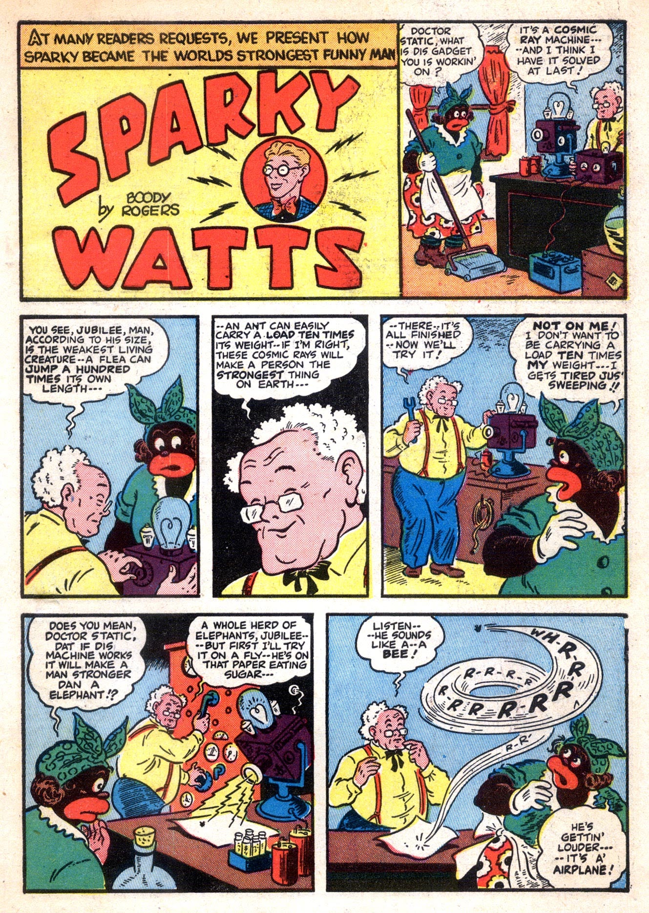 Read online Sparky Watts comic -  Issue #4 - 3