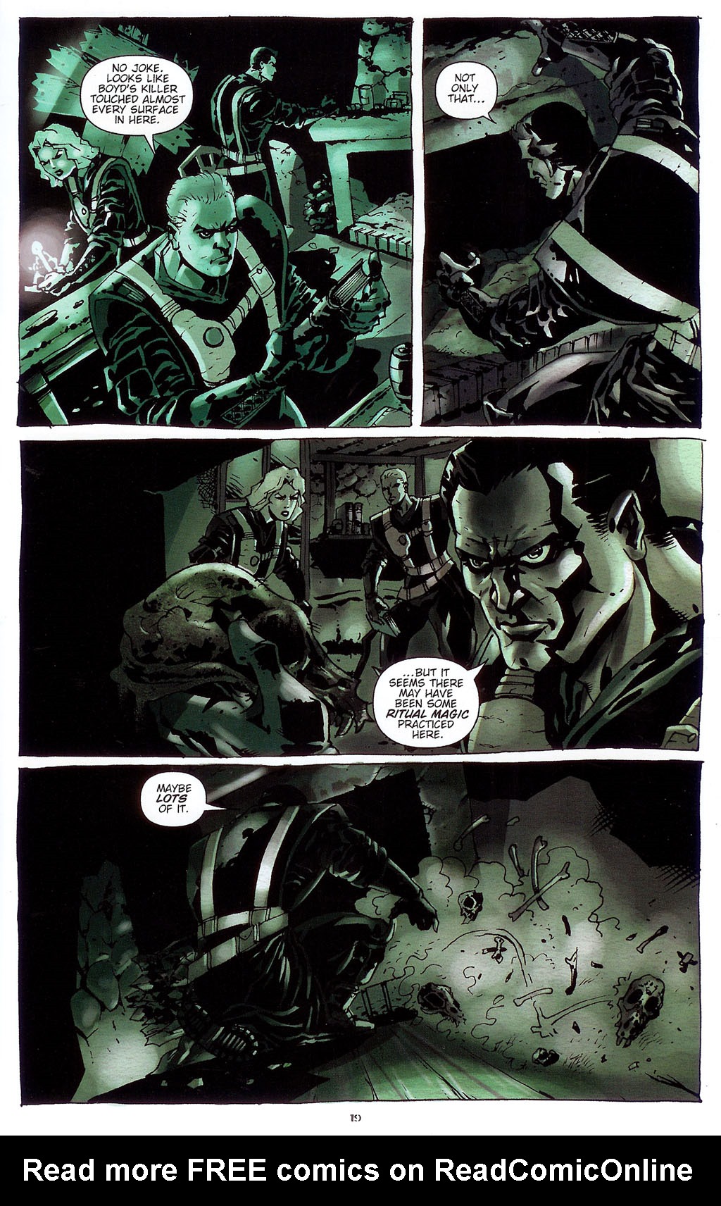 Read online CVO: Covert Vampiric Operations - Rogue State comic -  Issue #2 - 20