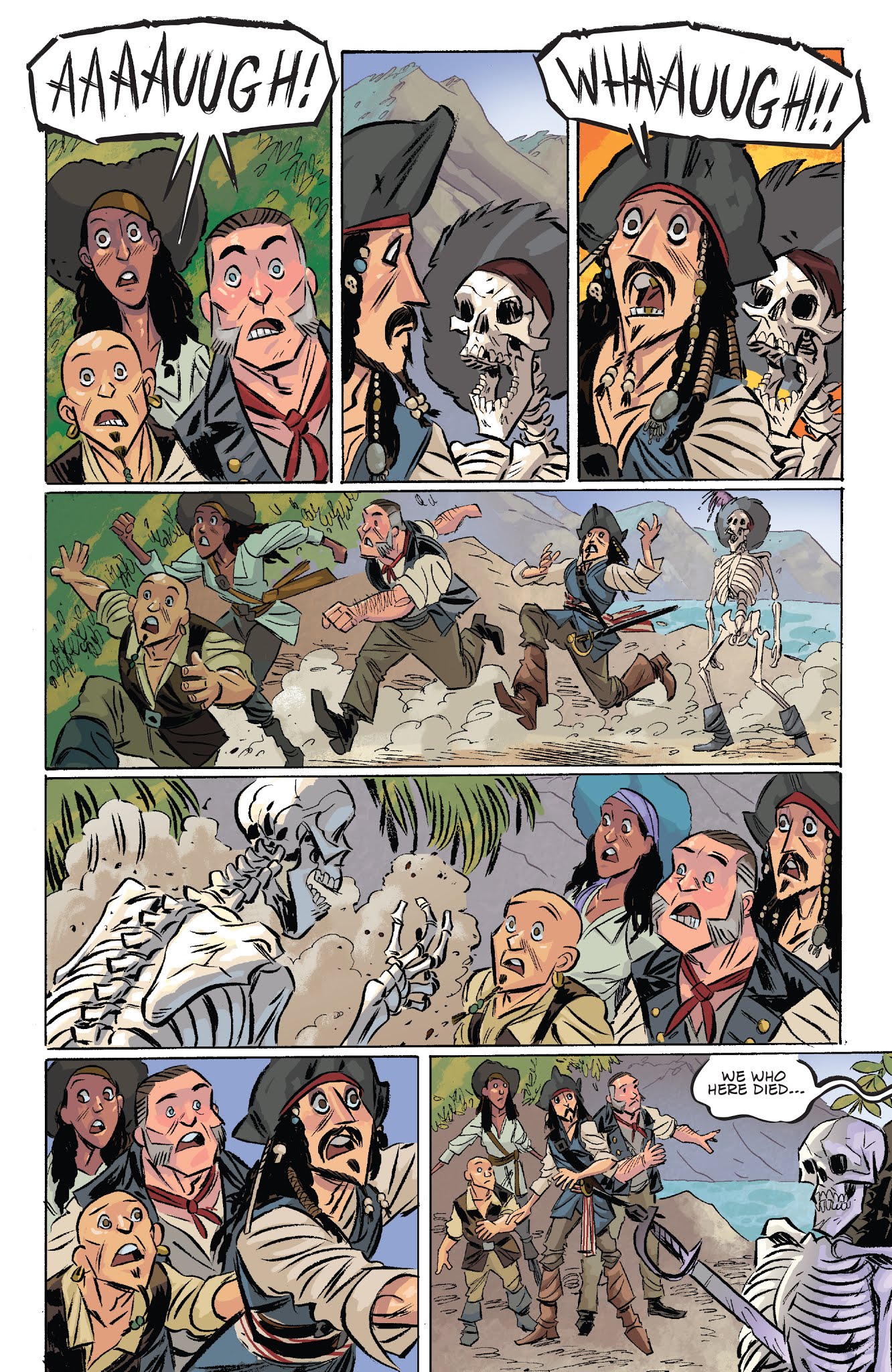 Read online Disney Pirates of the Caribbean comic -  Issue #1 - 6