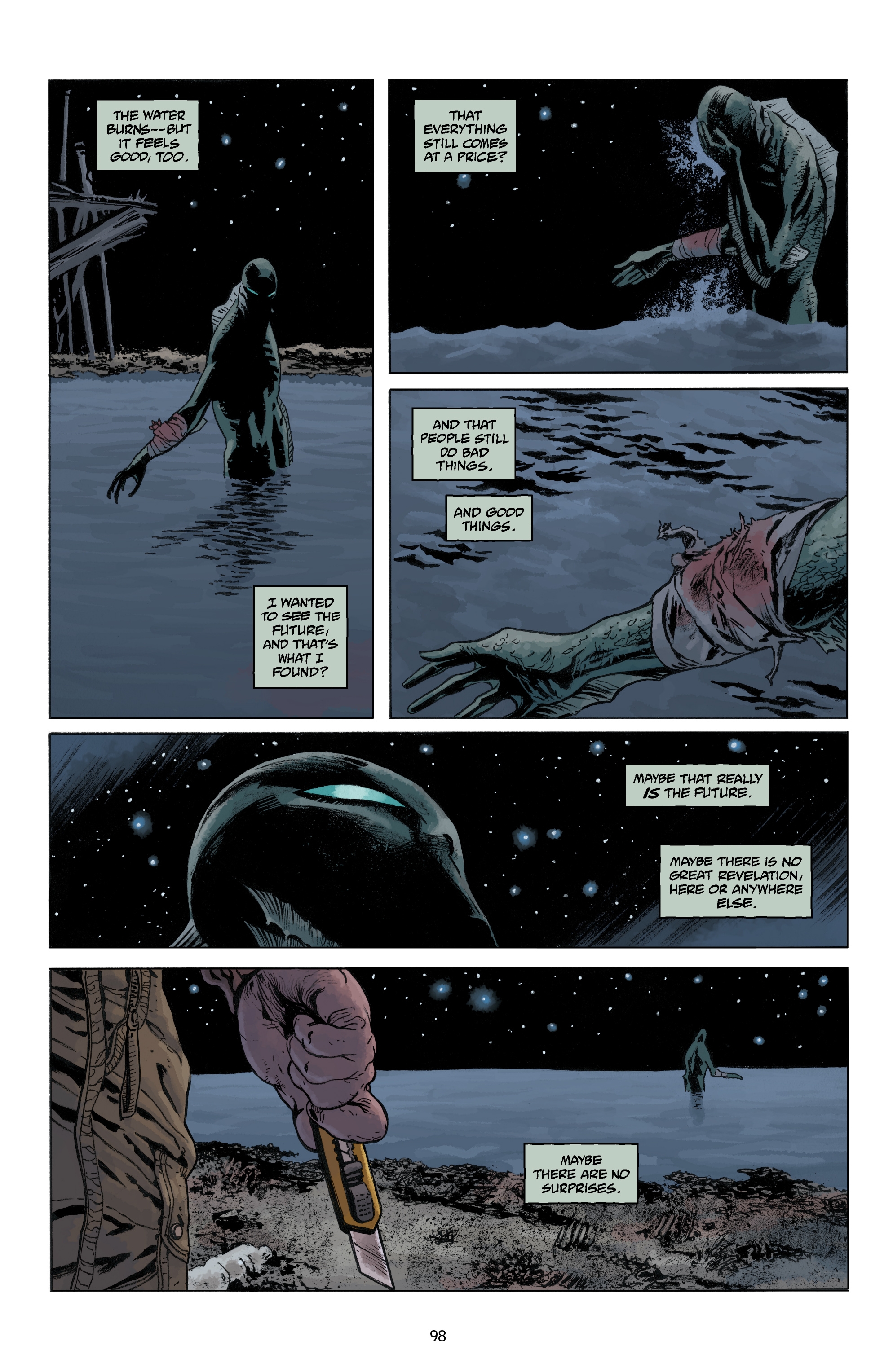 Read online Abe Sapien comic -  Issue # _TPB Dark and Terrible 1 (Part 1) - 99