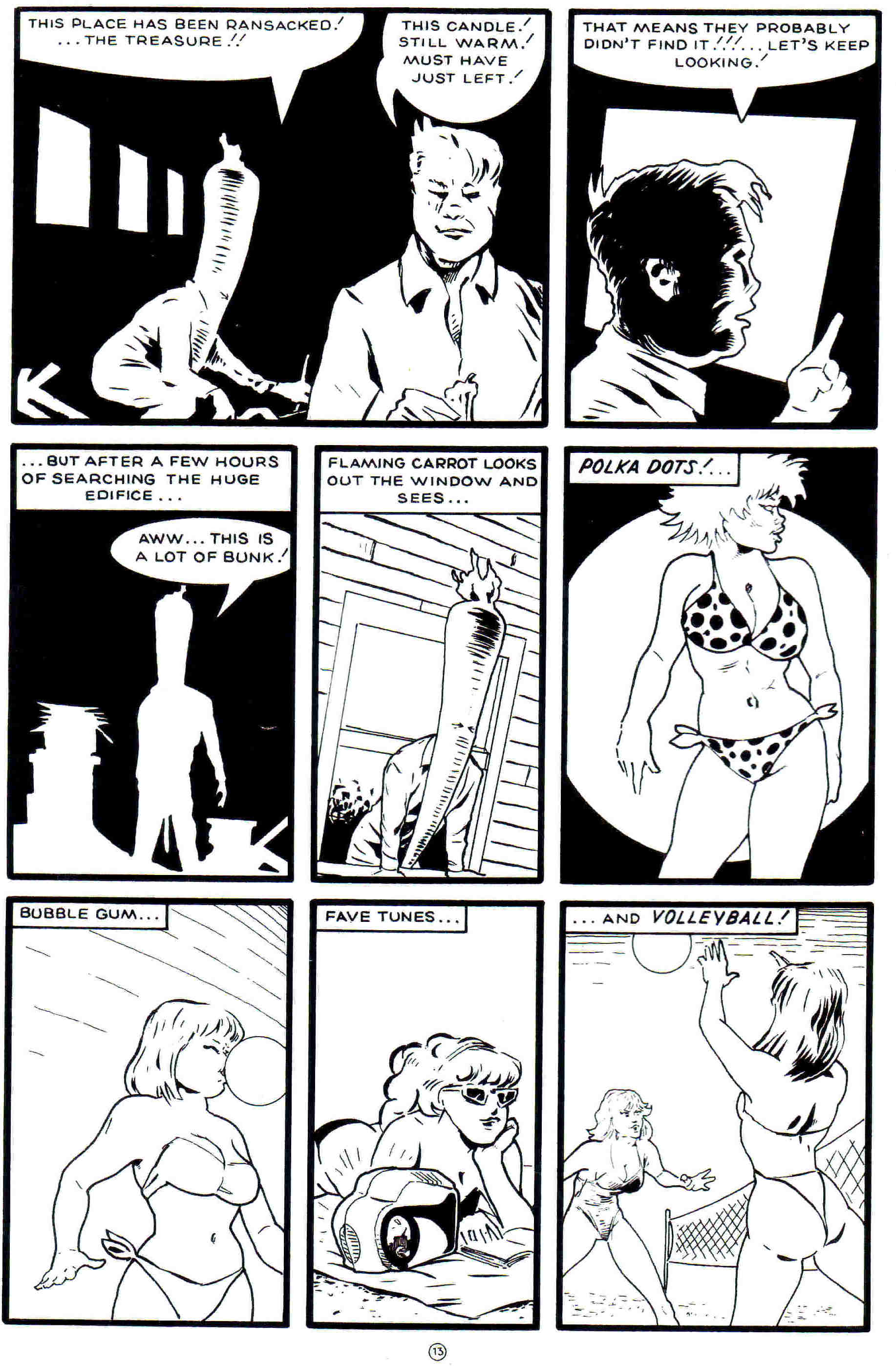 Read online Flaming Carrot Comics (1984) comic -  Issue #13 - 16
