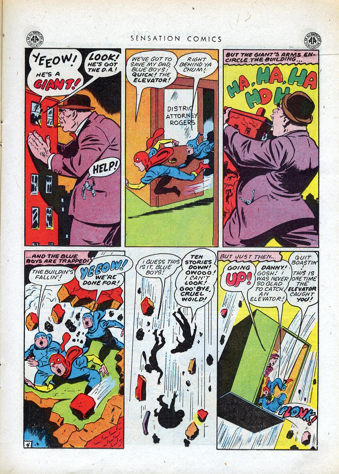 Read online Sensation (Mystery) Comics comic -  Issue #41 - 21