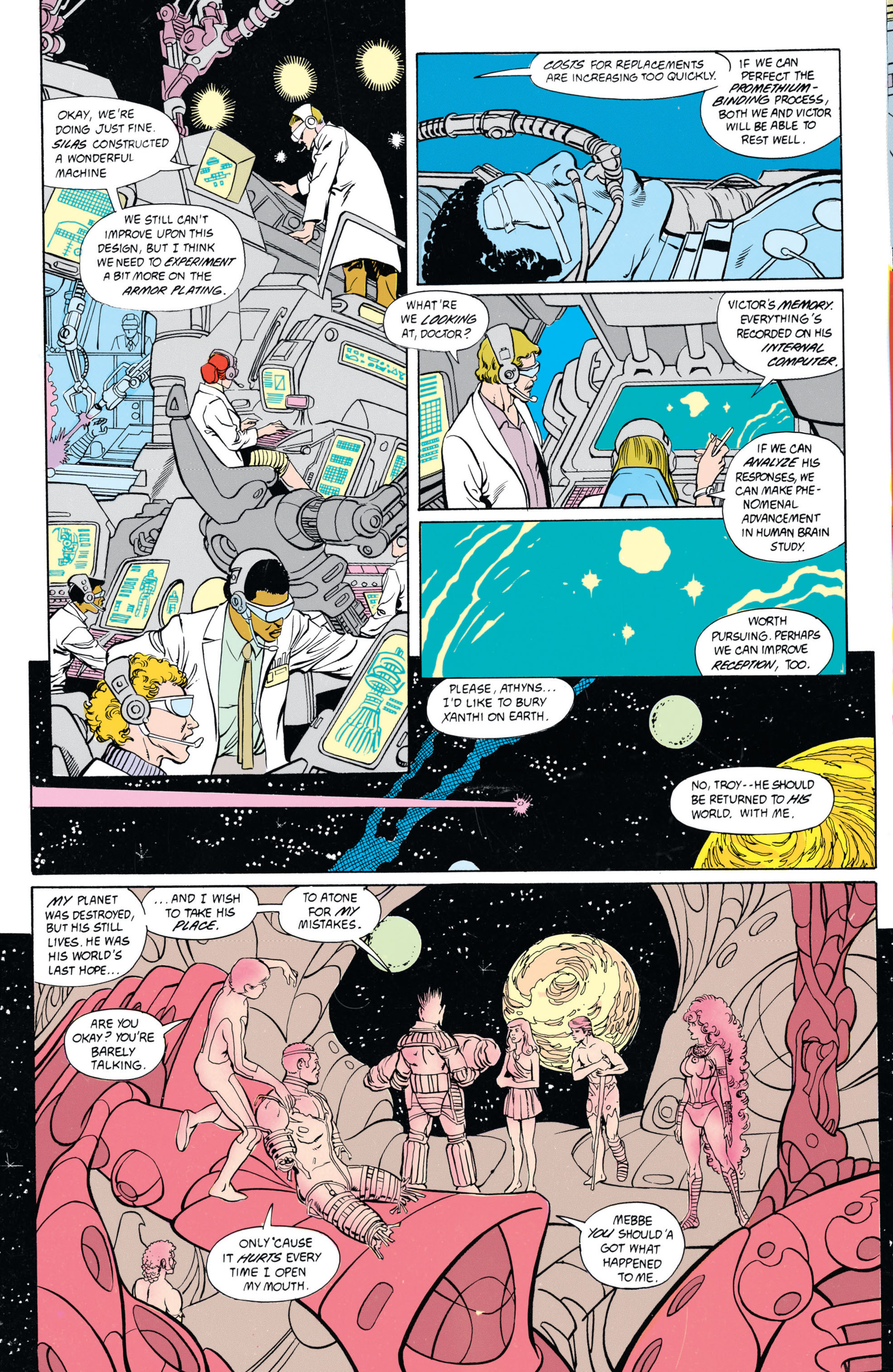 Read online The New Titans (1988) comic -  Issue #55 - 7