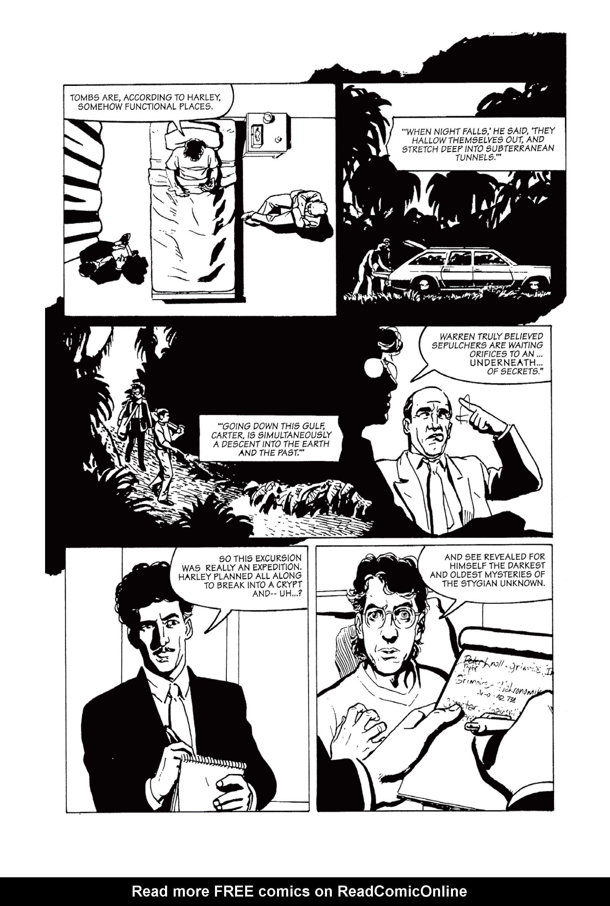Read online Worlds of H.P. Lovecraft comic -  Issue # Issue The Statement of Randoph Carter - 20