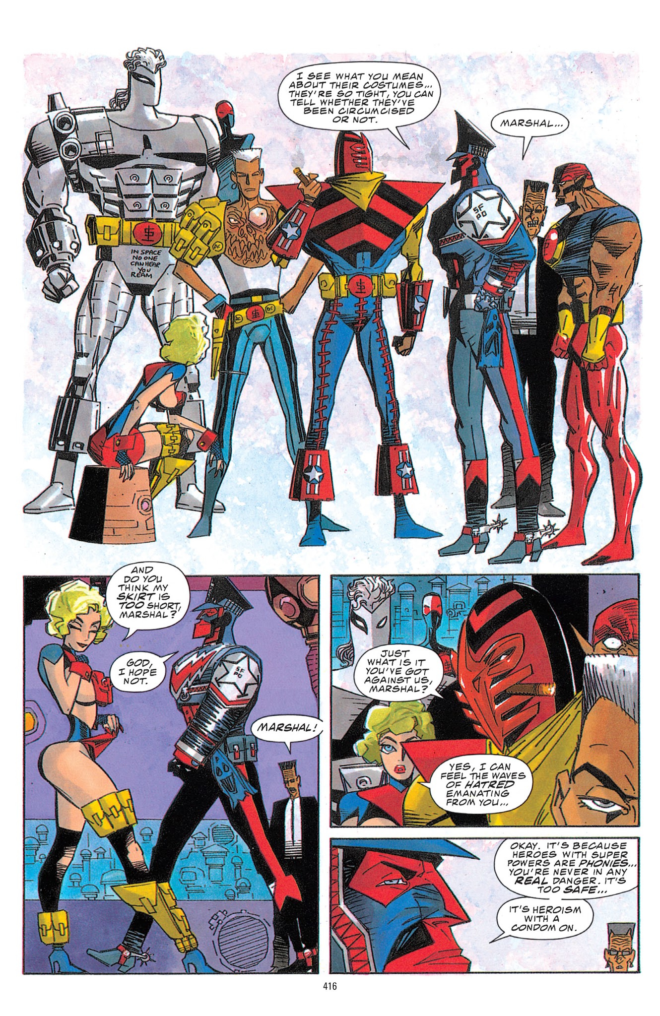 Read online Marshal Law: The Deluxe Edition comic -  Issue # TPB - 413