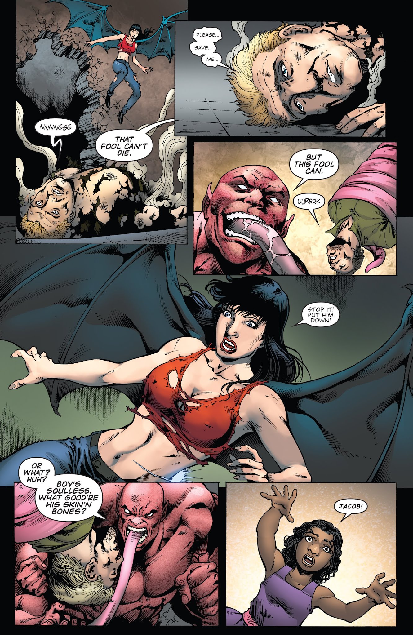 Read online Vampirella: Southern Gothic comic -  Issue #5 - 12