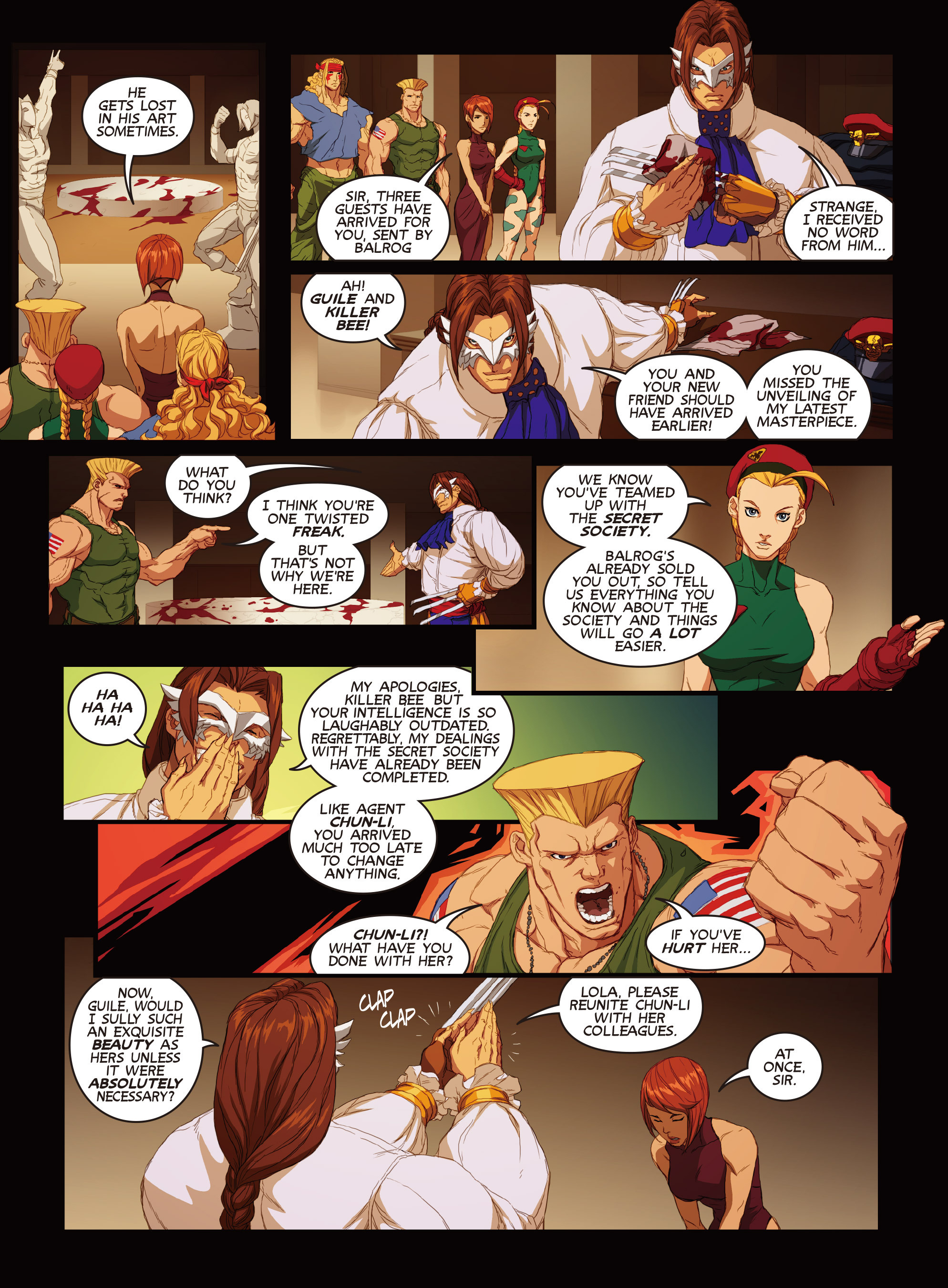 Read online Street Fighter Unlimited comic -  Issue #3 - 14