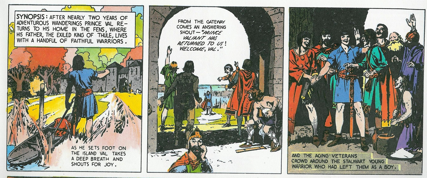 Read online Prince Valiant comic -  Issue # TPB 1 (Part 2) - 82