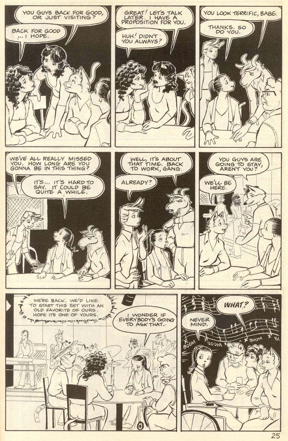 Omaha the Cat Dancer (1986) issue 6 - Page 28