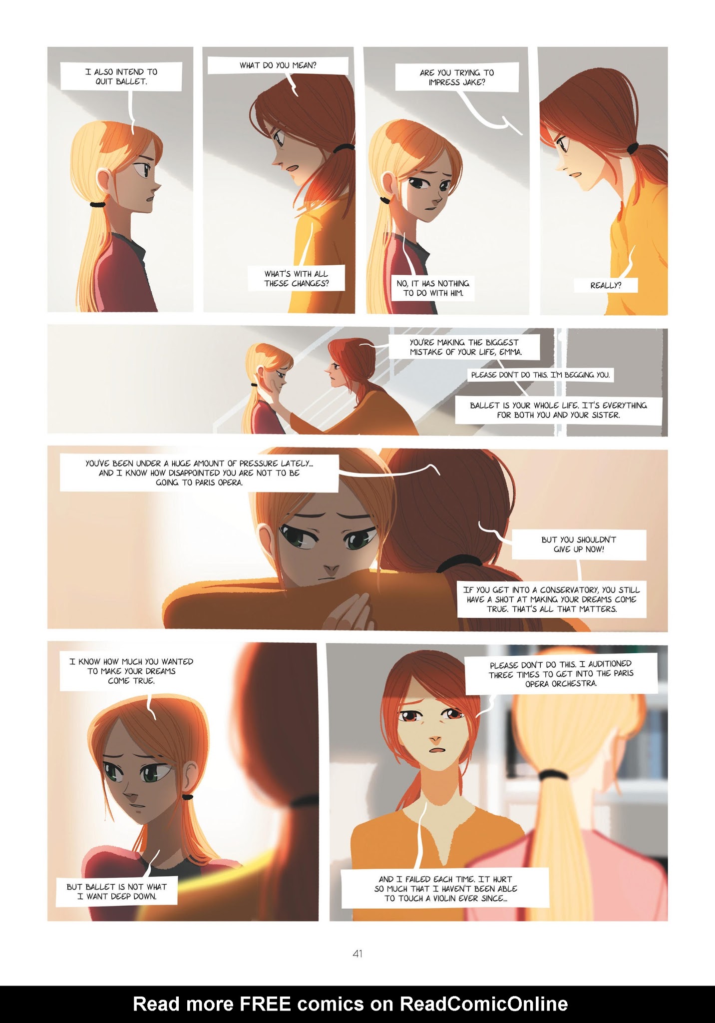 Read online Emma and Violette comic -  Issue #1 - 41