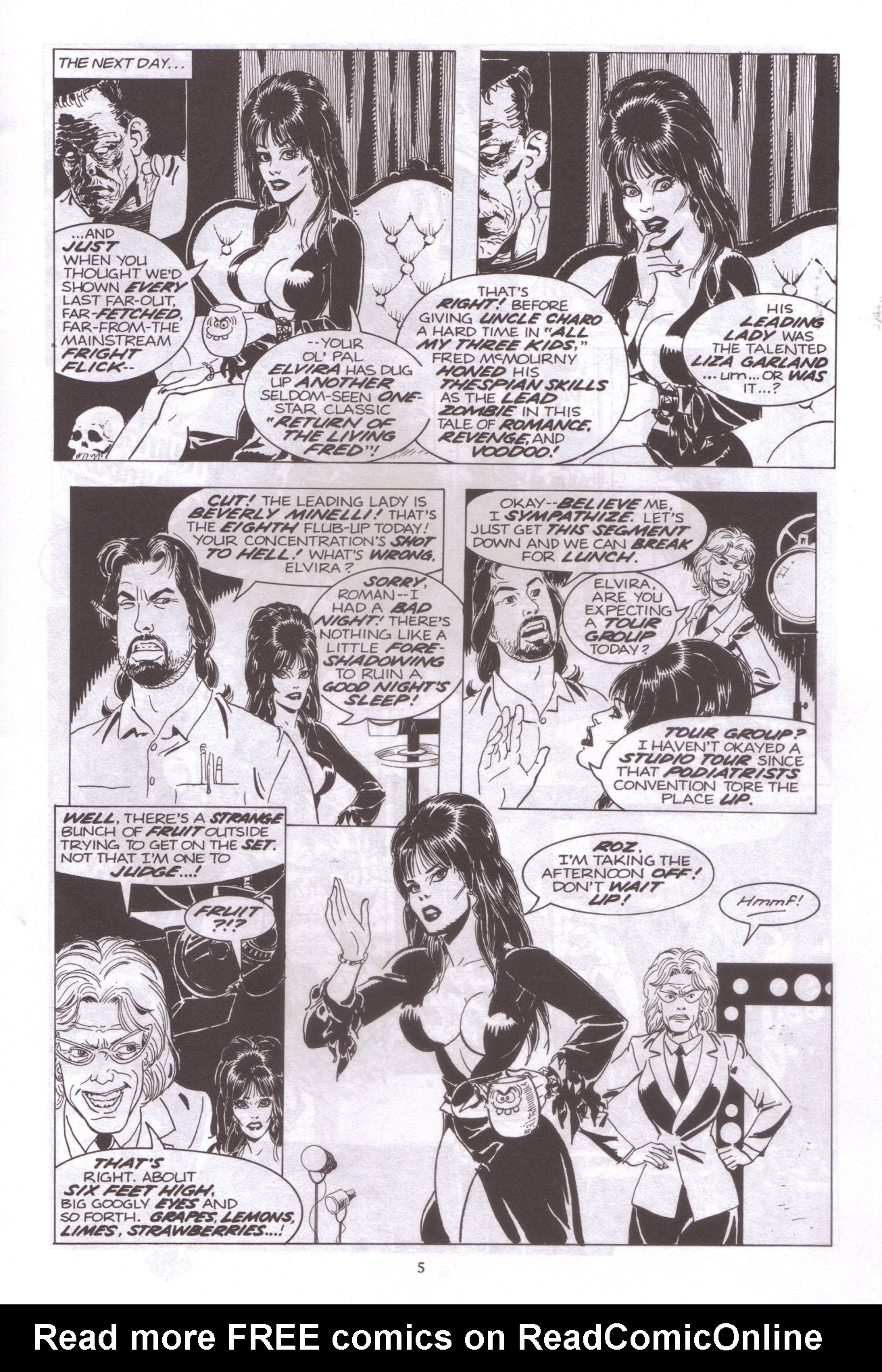 Read online Elvira, Mistress of the Dark comic -  Issue #43 - 7