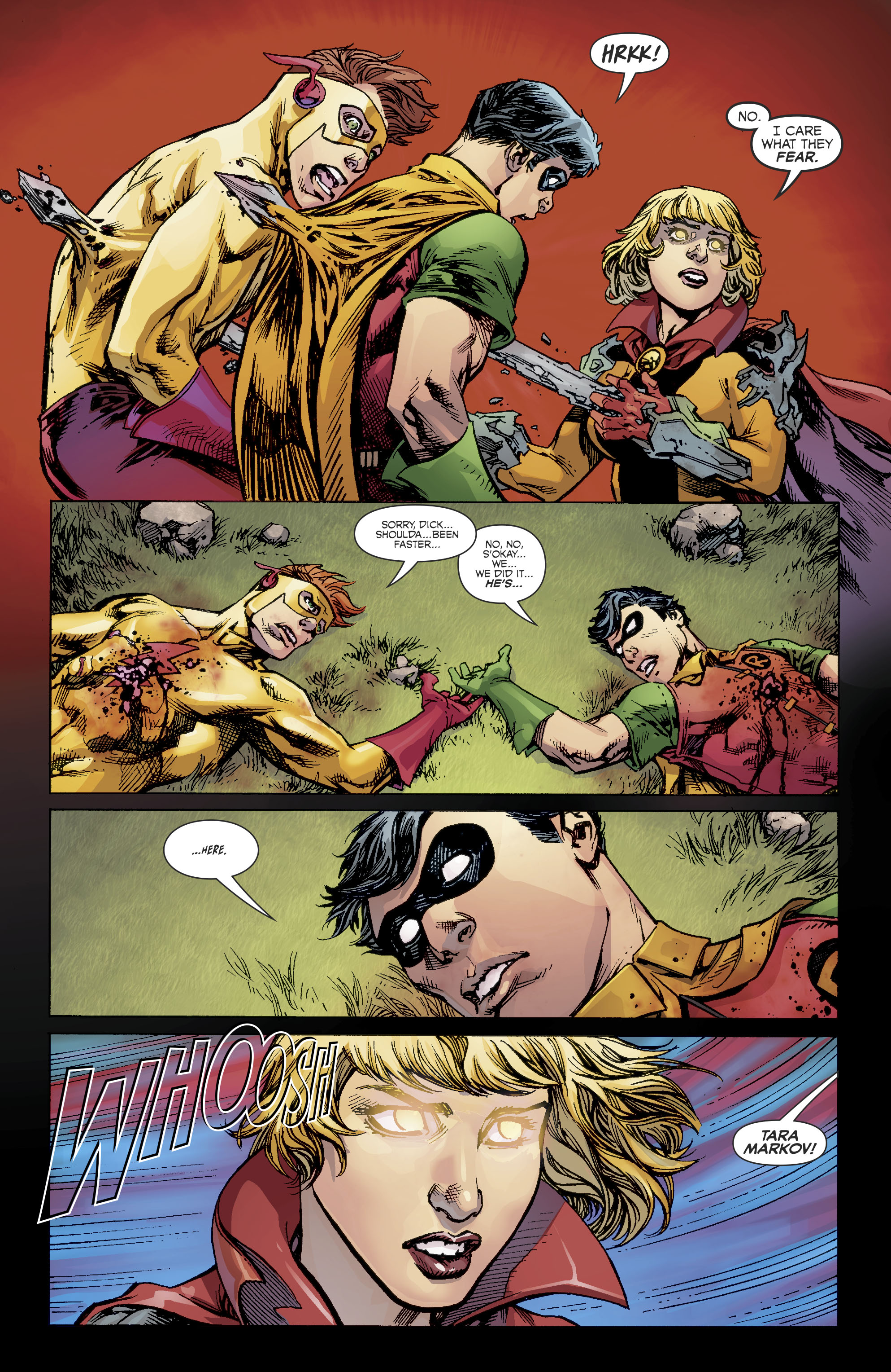 Read online Tales From the Dark Multiverse: Teen Titans: The Judas Contract comic -  Issue # Full - 36