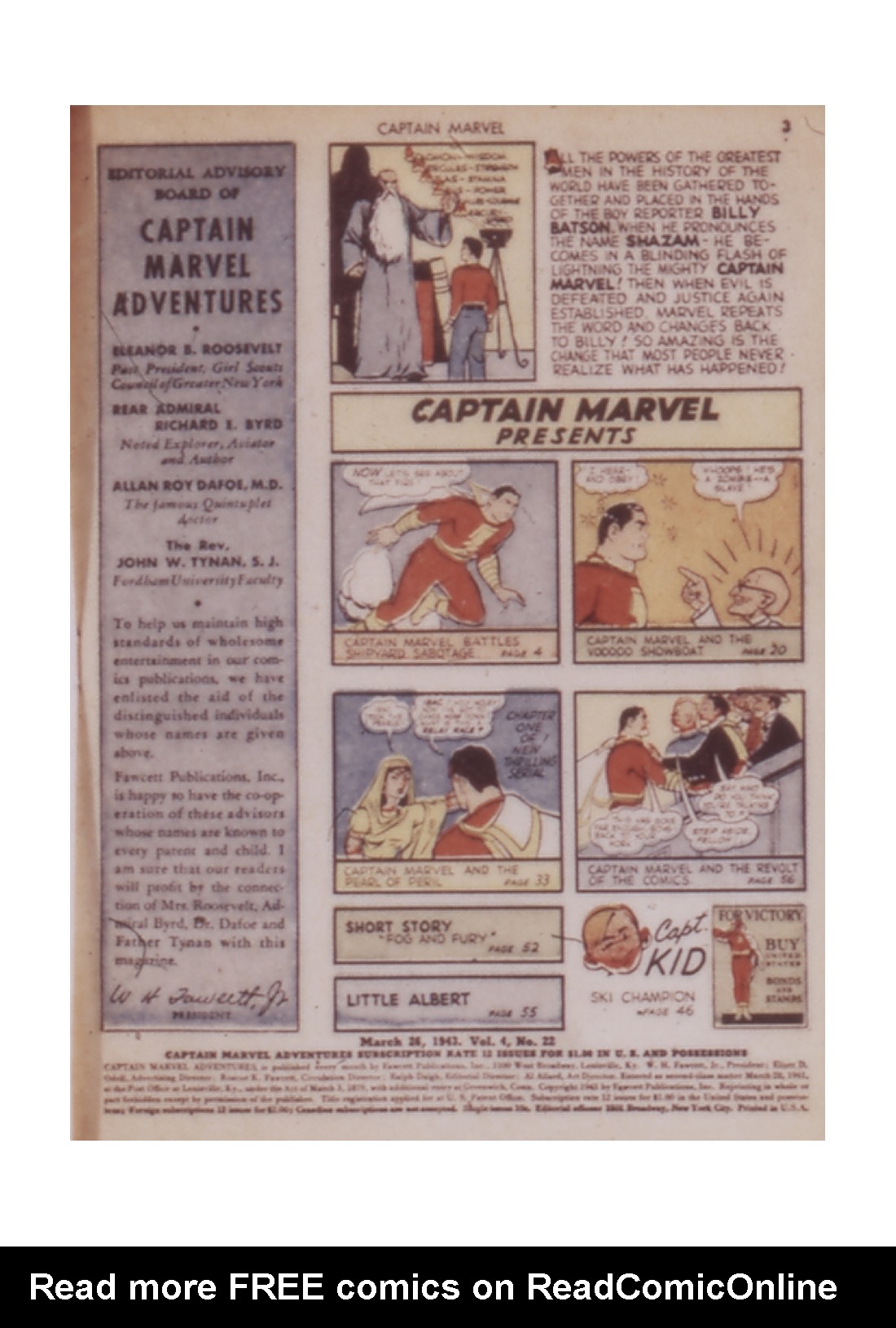 Read online Captain Marvel Adventures comic -  Issue #22 - 3