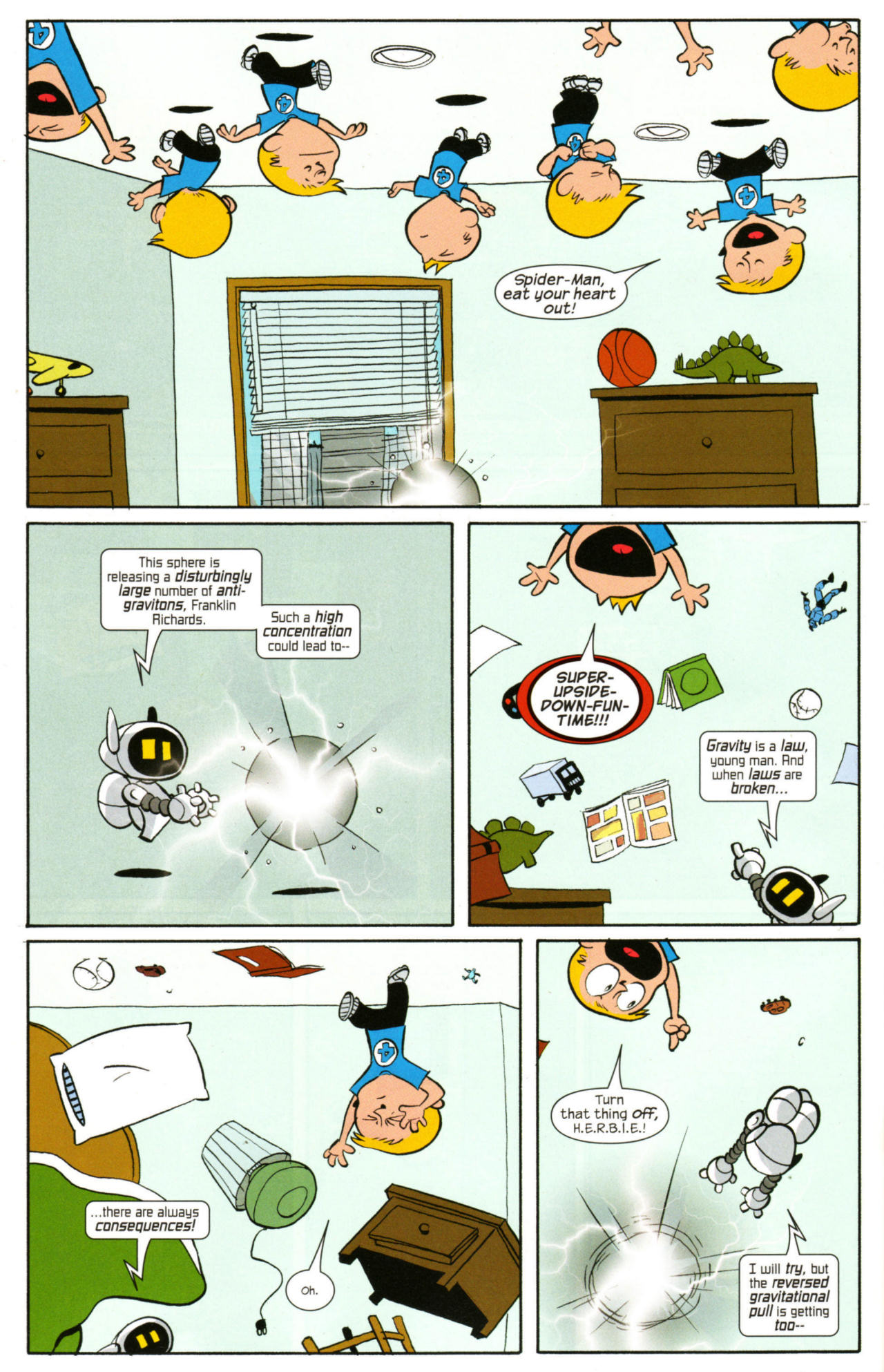 Read online Franklin Richards: World Be Warned comic -  Issue # Full - 5