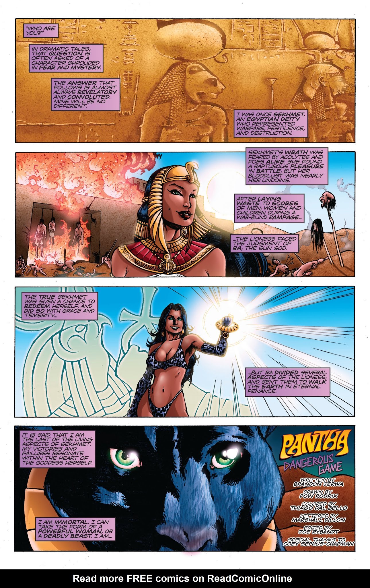 Read online Pantha comic -  Issue #1 - 5