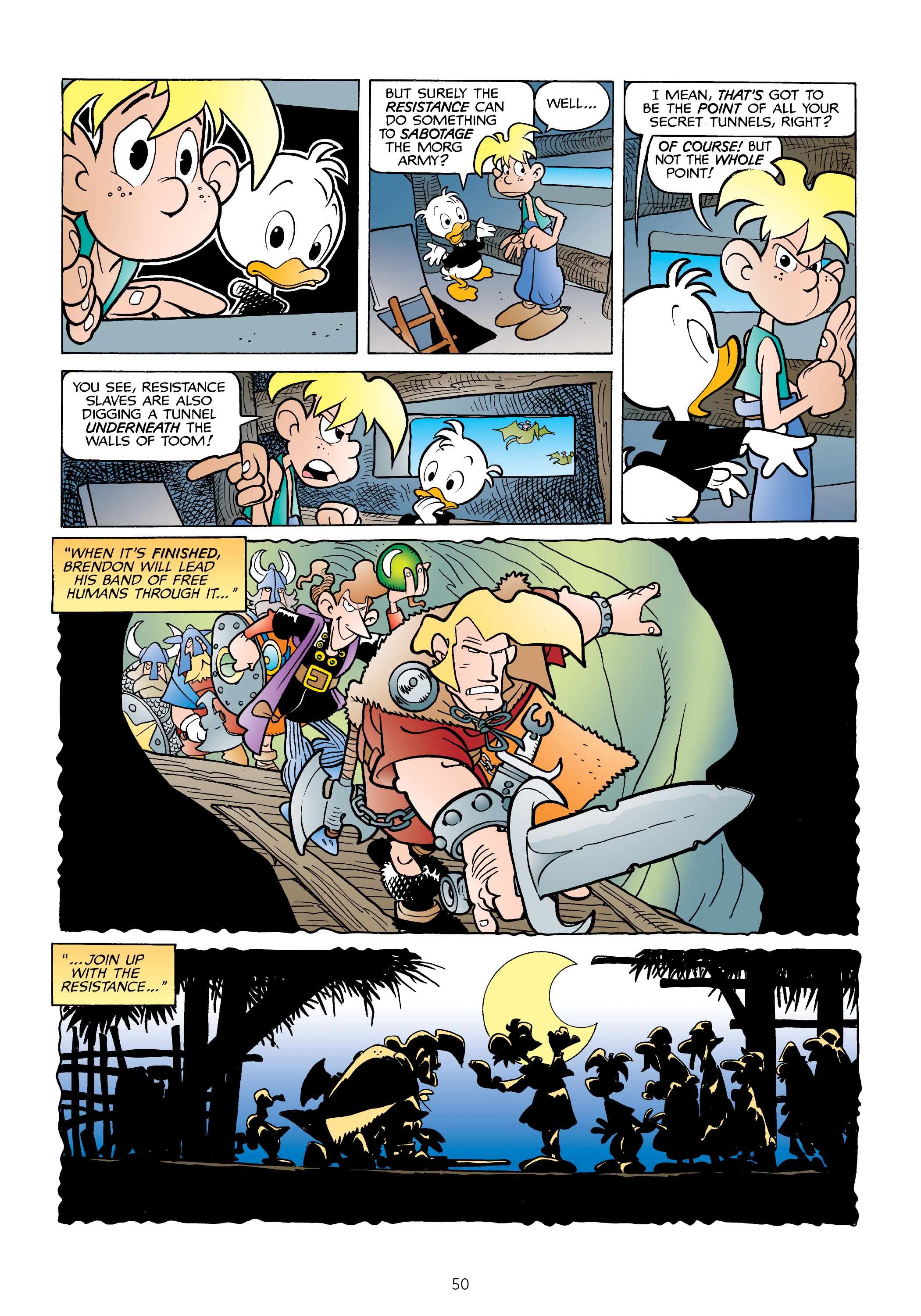 Read online Donald Duck and Uncle Scrooge: World of the Dragonlords comic -  Issue # TPB (Part 1) - 51