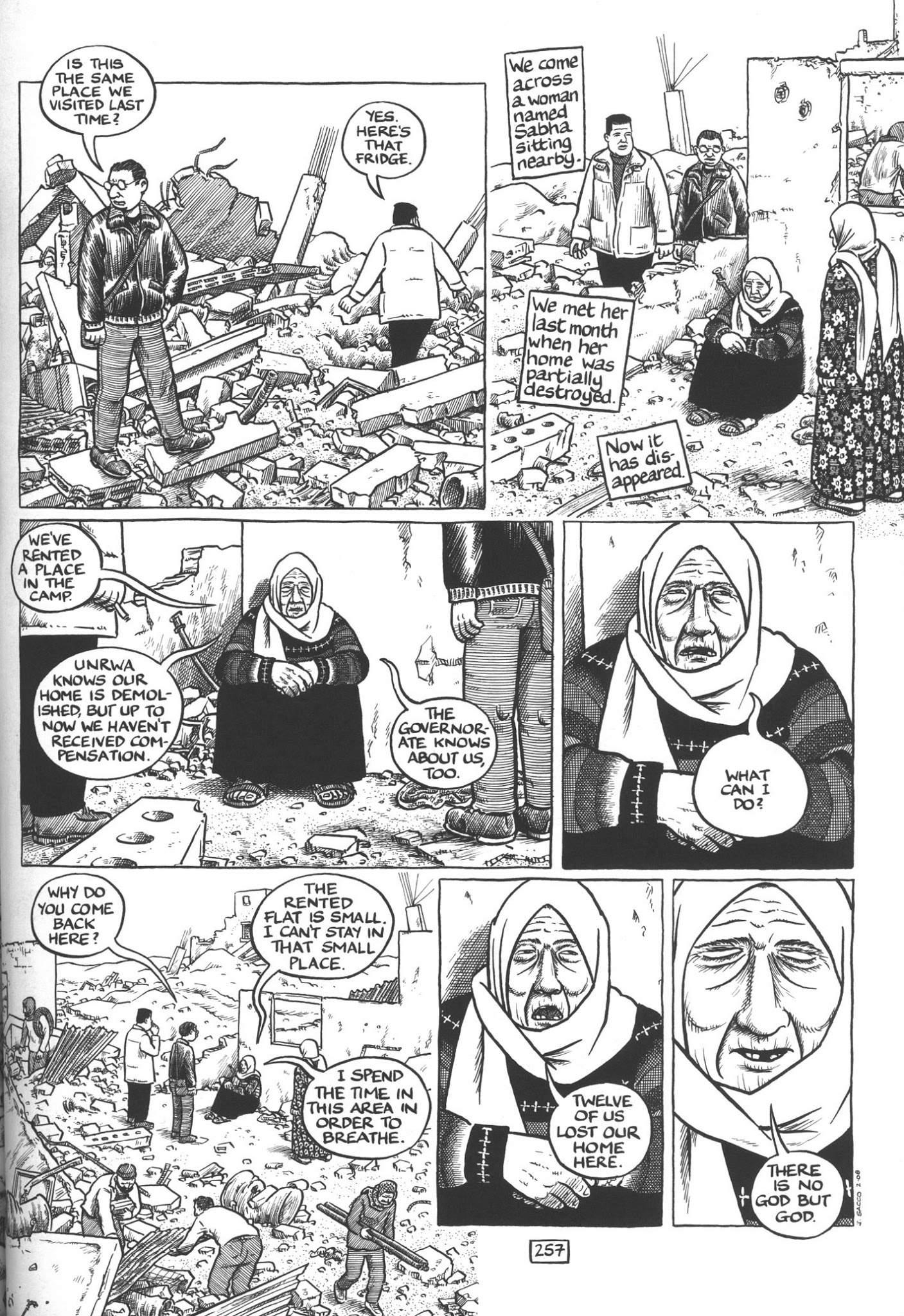 Read online Footnotes in Gaza comic -  Issue # TPB - 275
