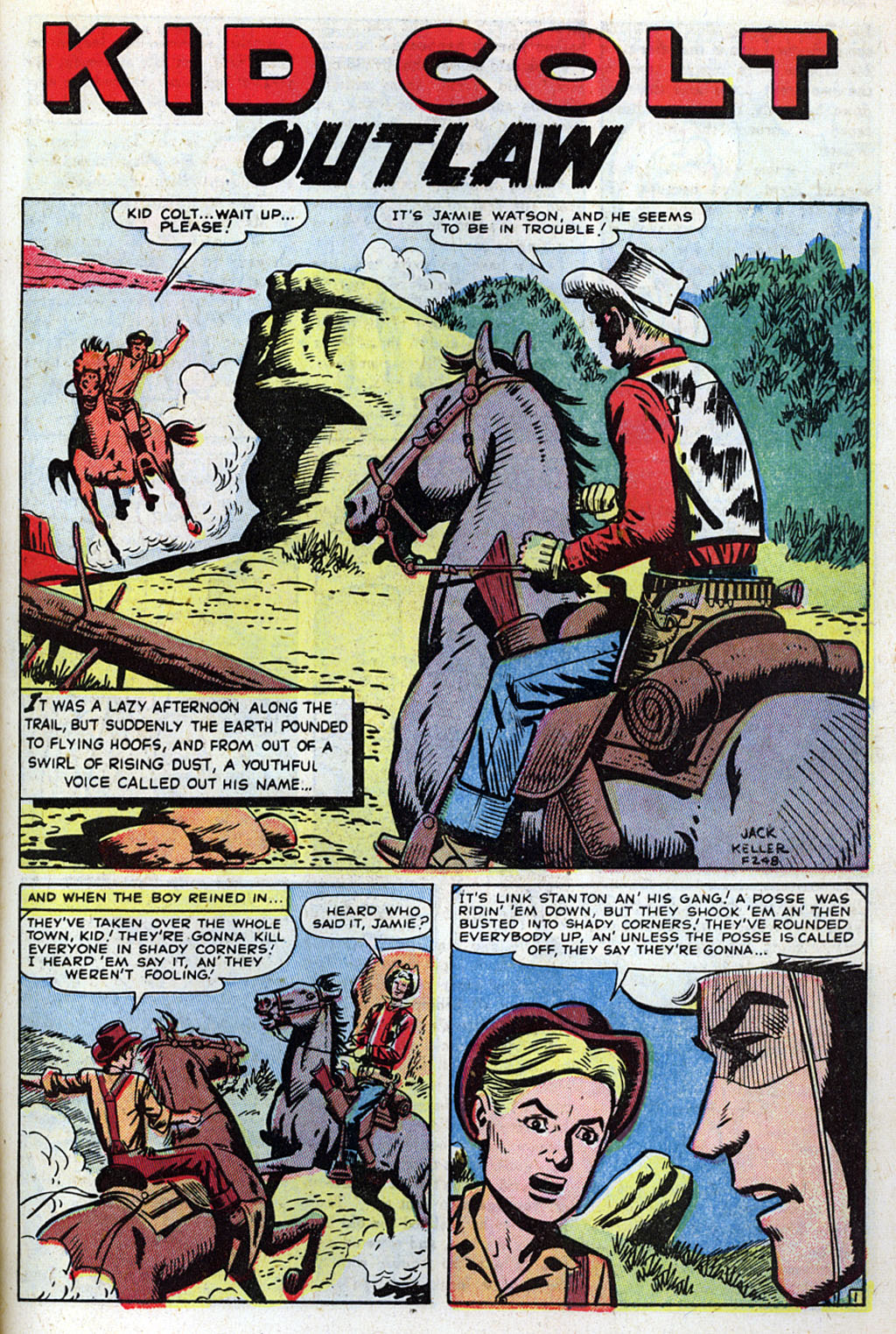 Read online Kid Colt Outlaw comic -  Issue #44 - 27