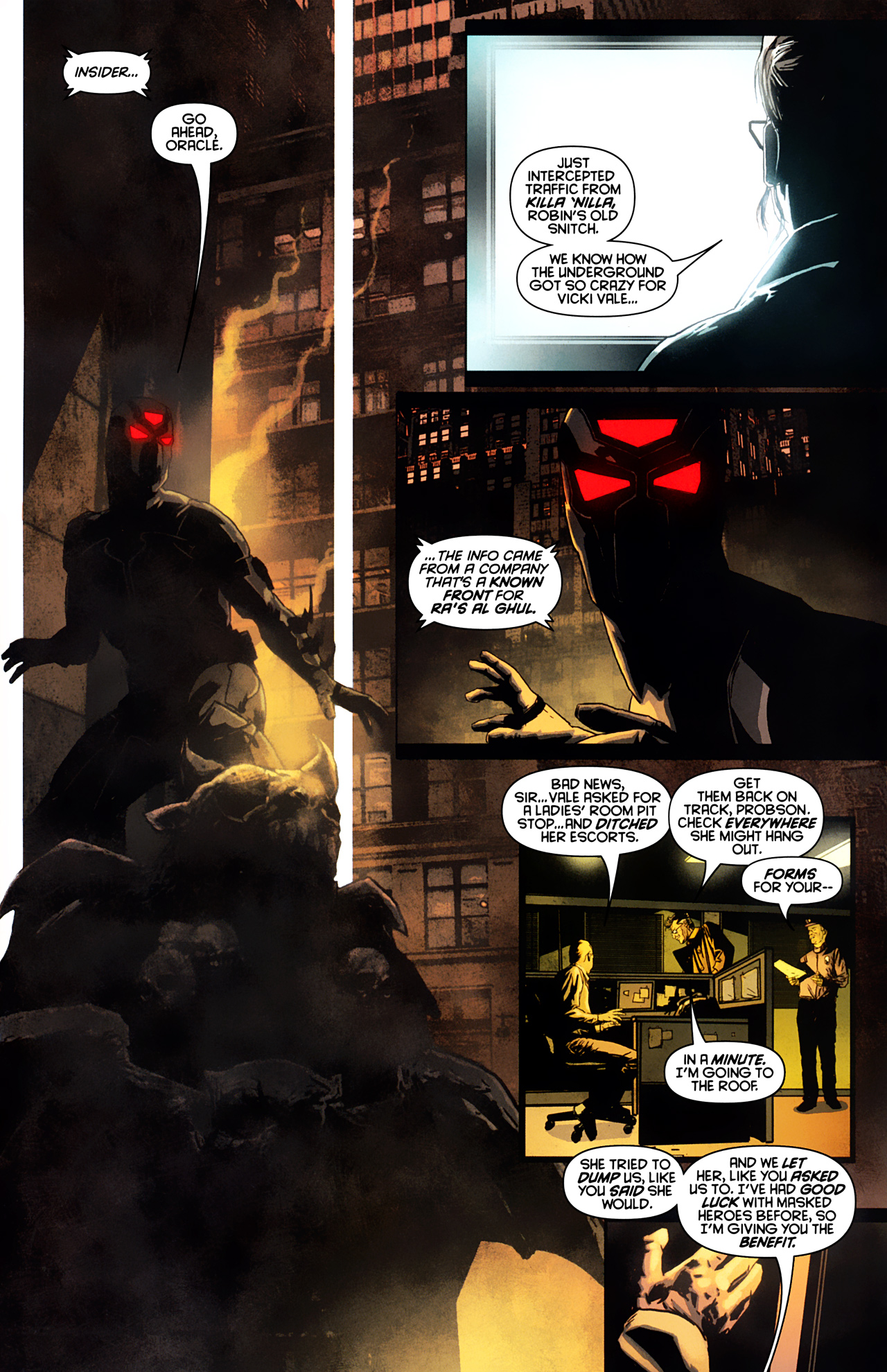 Read online Bruce Wayne: The Road Home comic -  Issue # Issue Commissioner Gordon - 21