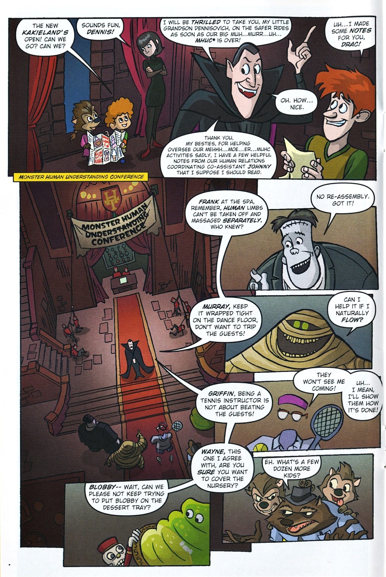 Read online Hotel Transylvania: Kakieland Katastrophe - Halloween ComicFest comic -  Issue # Full - 4