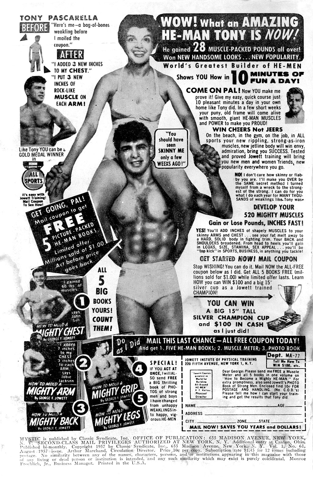 Read online Mystic (1951) comic -  Issue #61 - 2