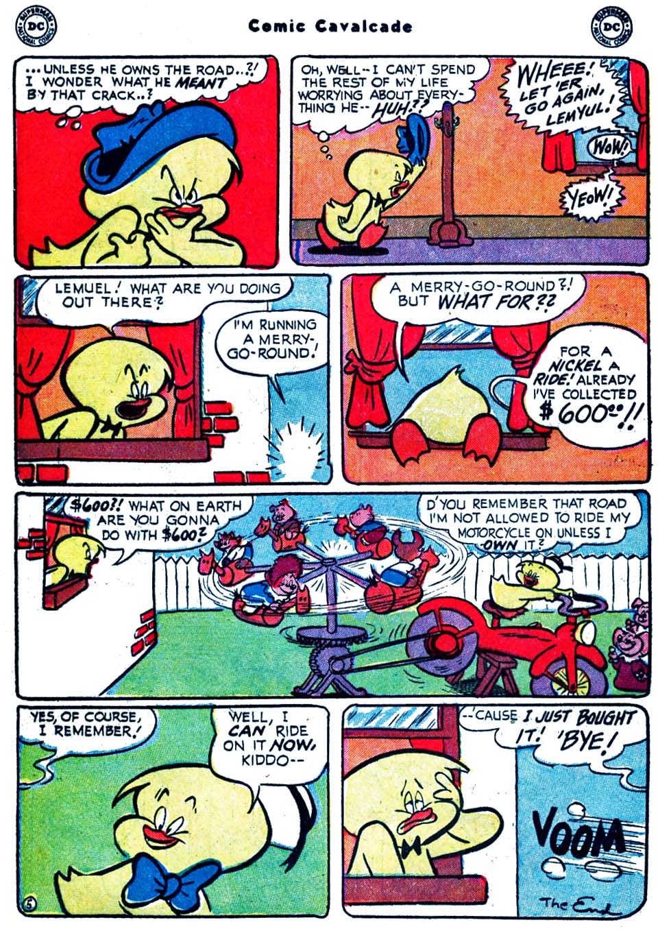 Read online Comic Cavalcade comic -  Issue #63 - 38