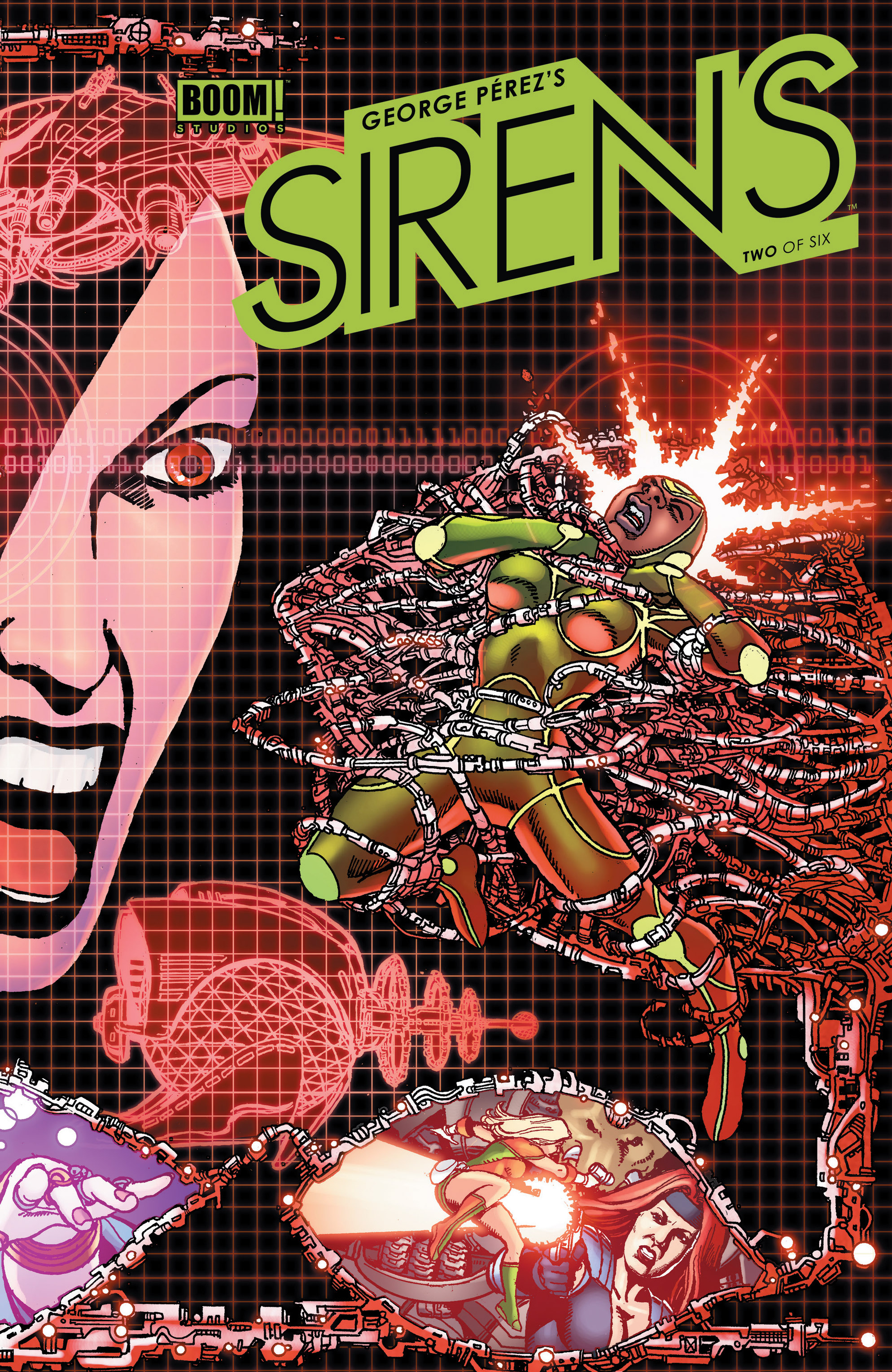 Read online George Pérez's Sirens comic -  Issue #2 - 1