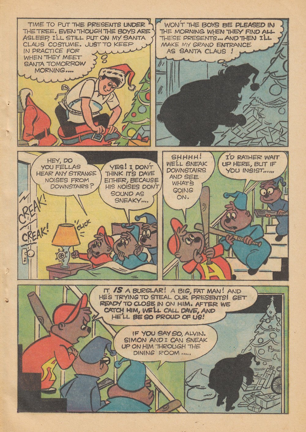 Read online Alvin and His Pals in Merry Christmas with Clyde Crashcup and Leonardo comic -  Issue # Full - 15